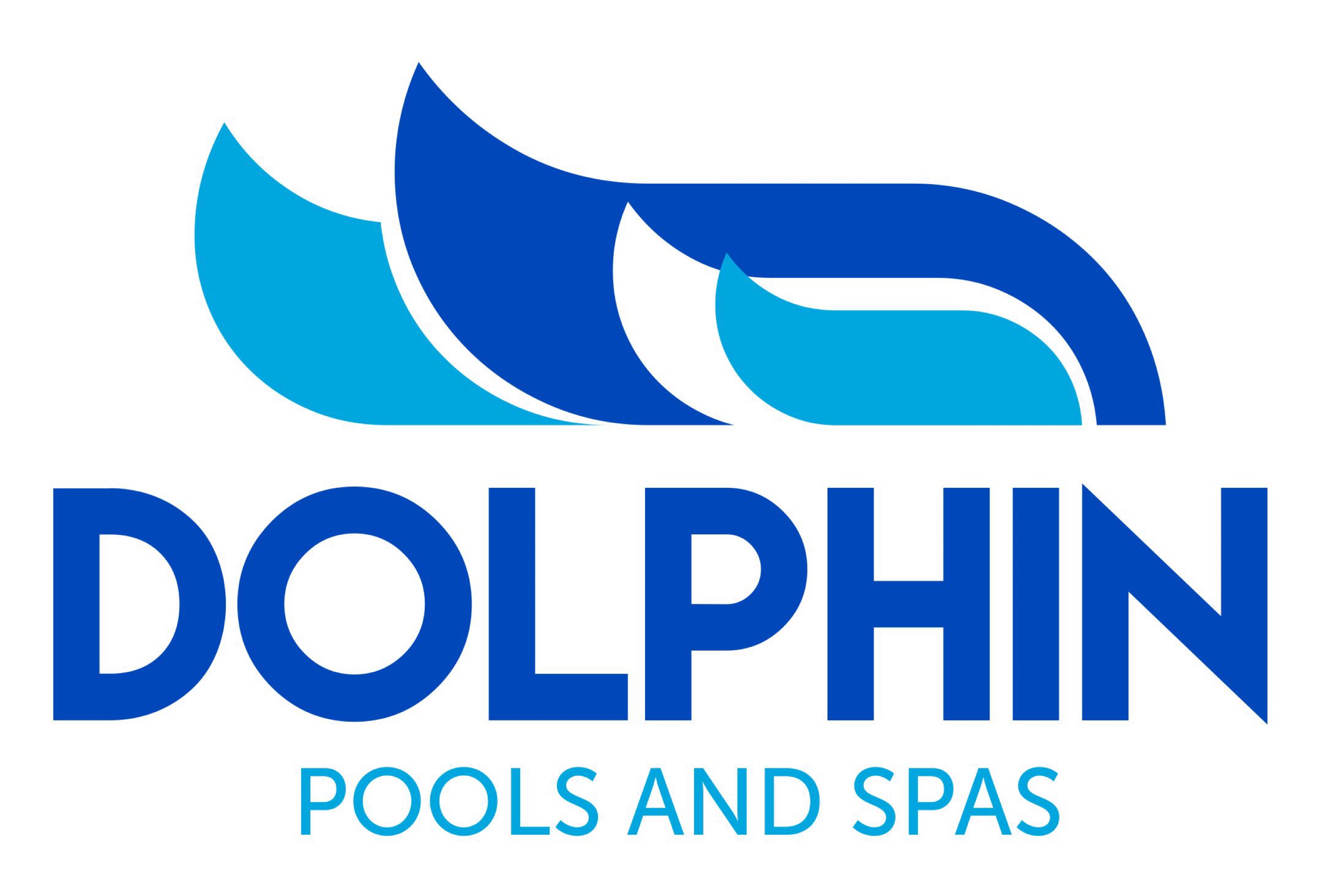 Dolphin Pools and Spas Logo