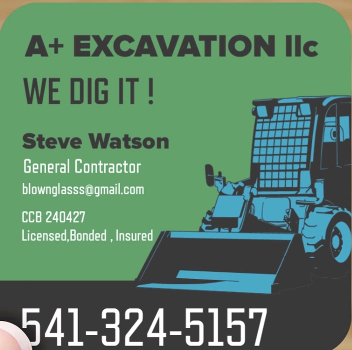 A+ Excavation, LLC Logo