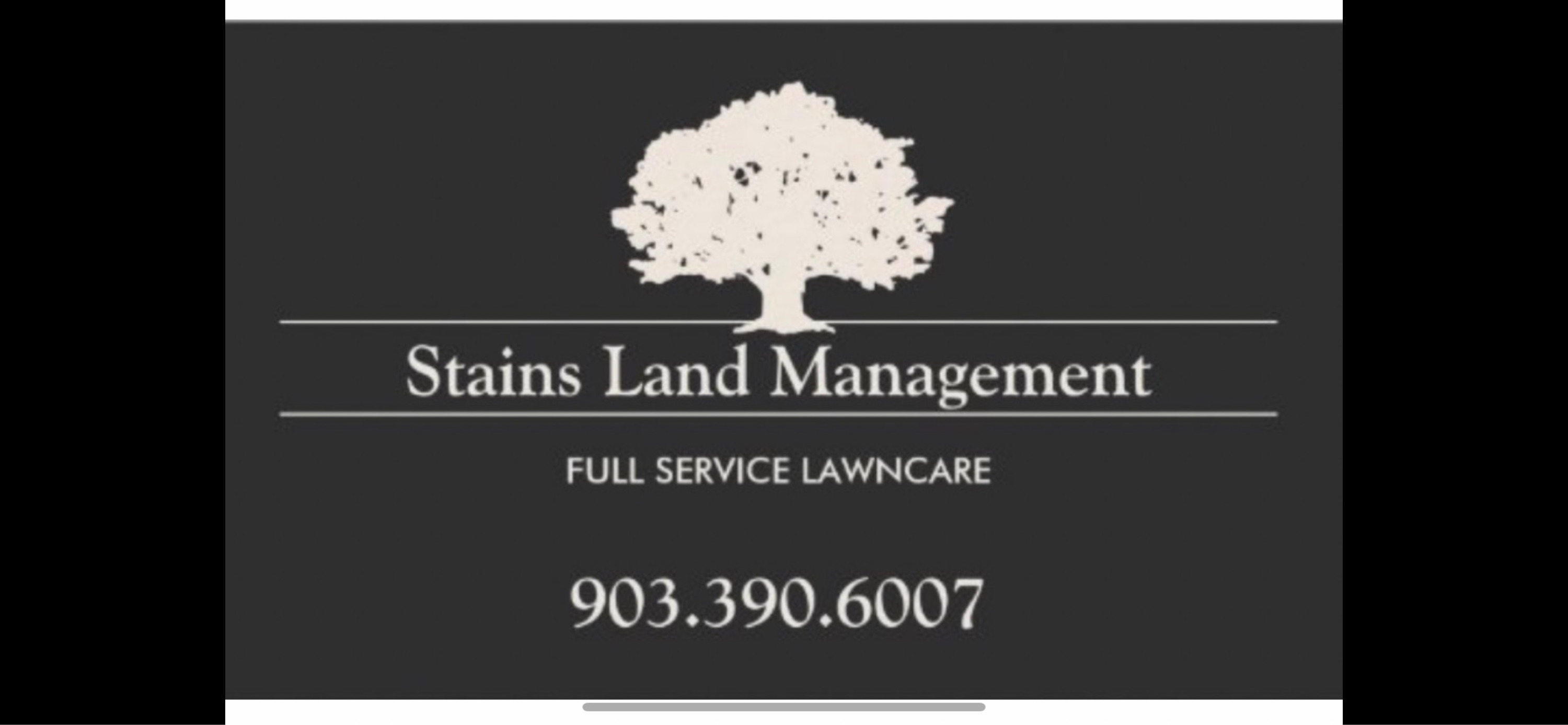 Stains Land Management Logo