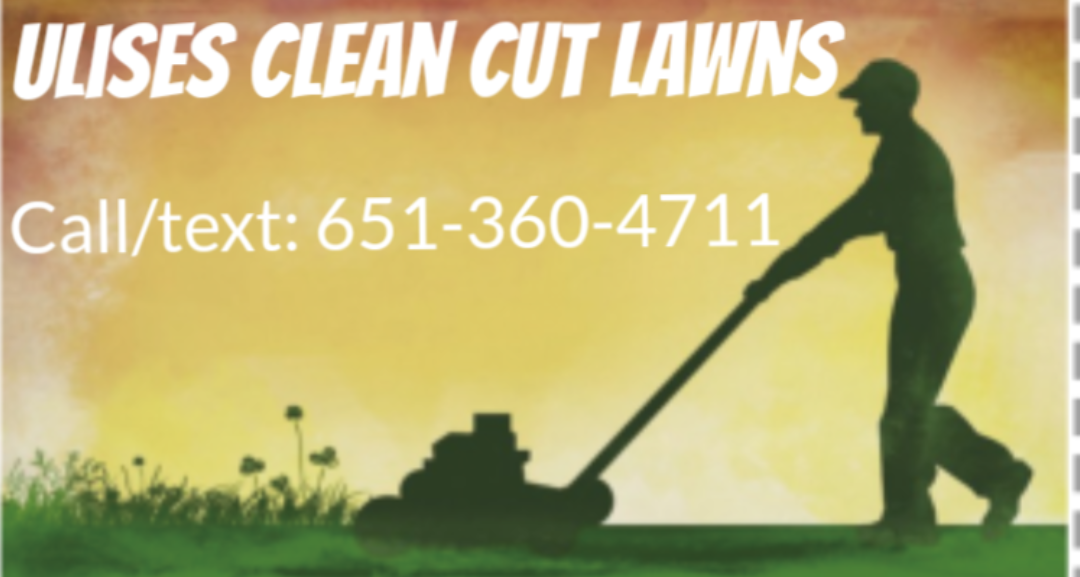 Ulises Clean Cut Lawns Logo
