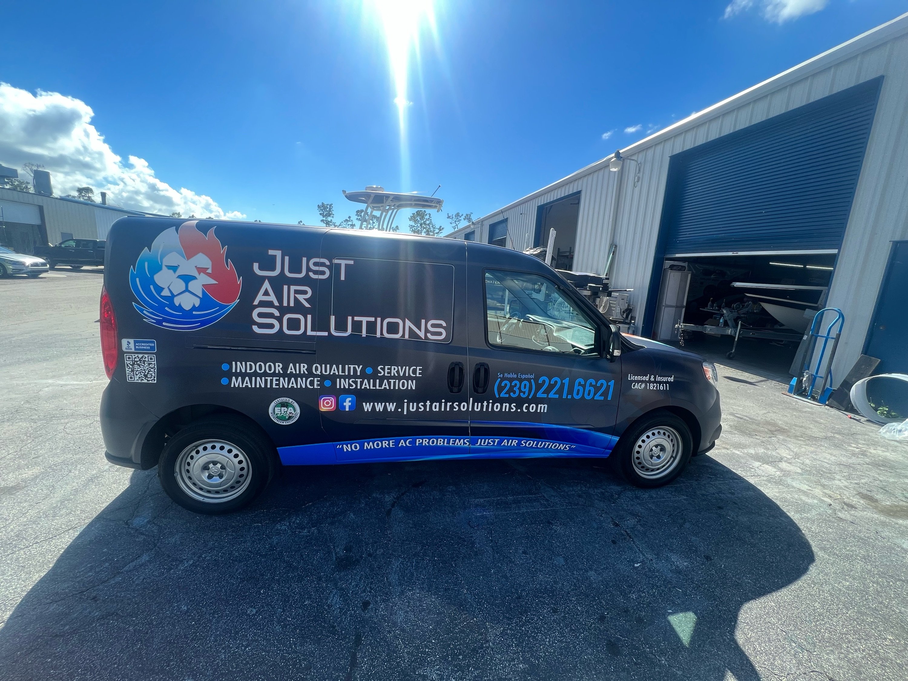 Just Air Solutions, LLC Logo