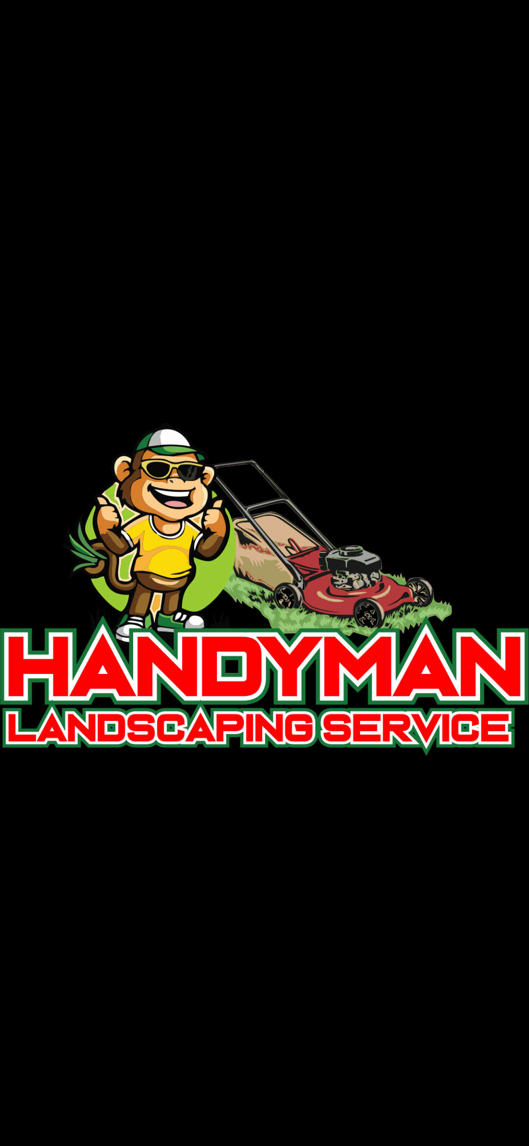 HandyMan Landscaping Service Logo