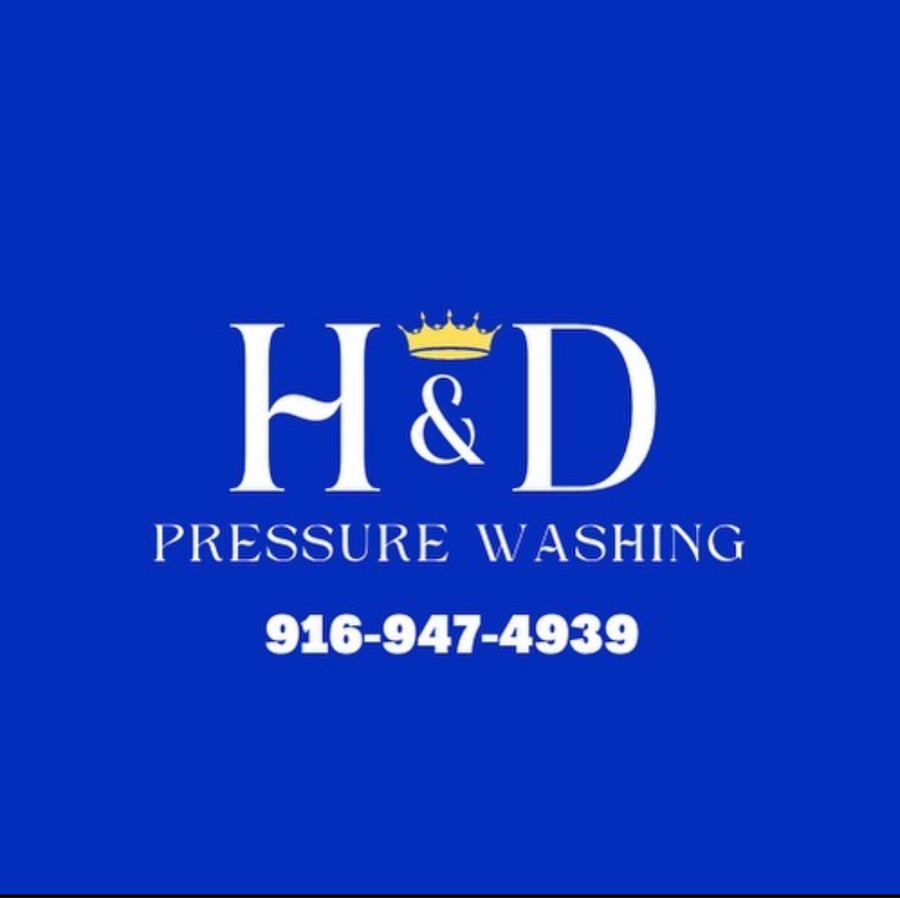 H&D Pressure Washing Logo