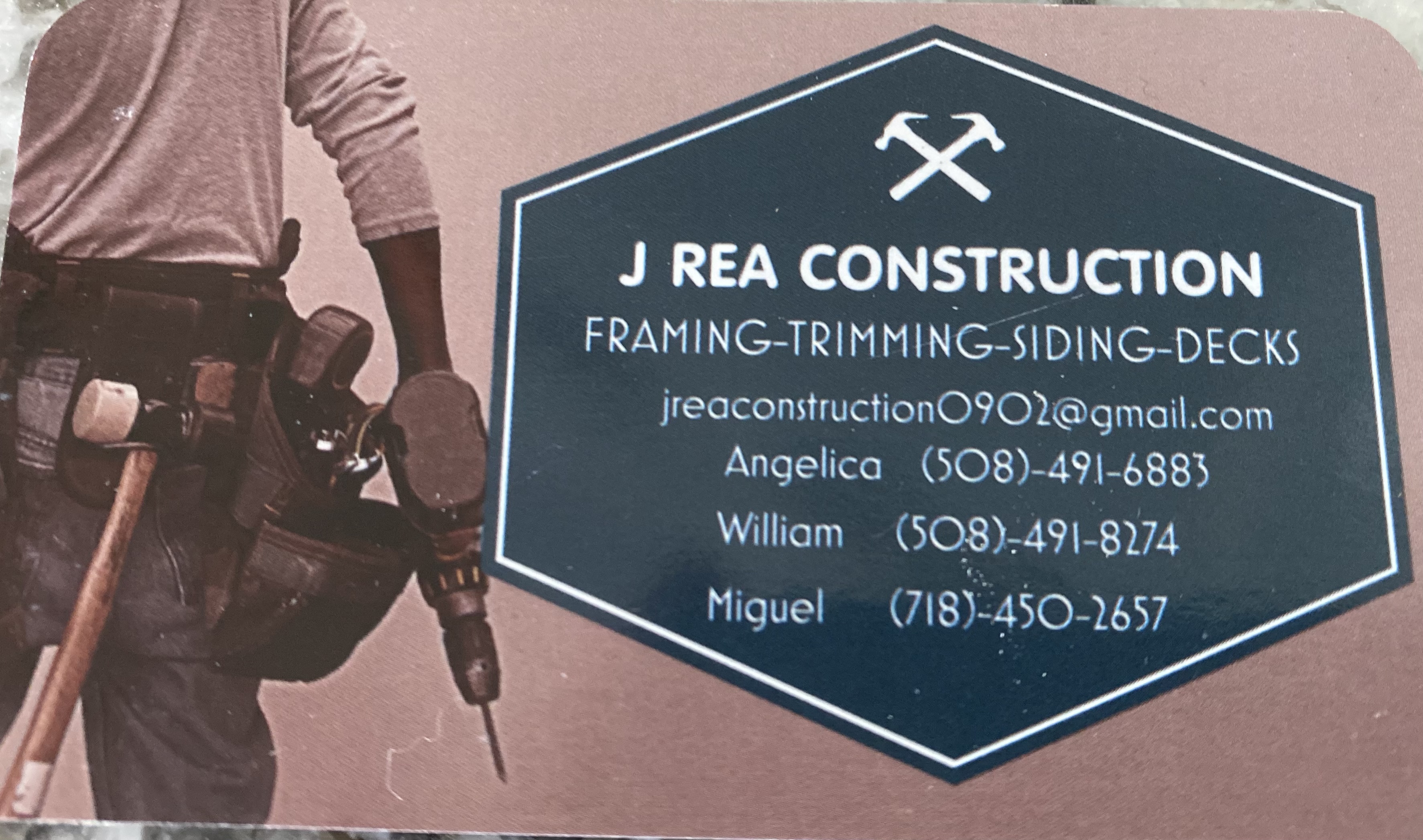 J Rea Construction Logo