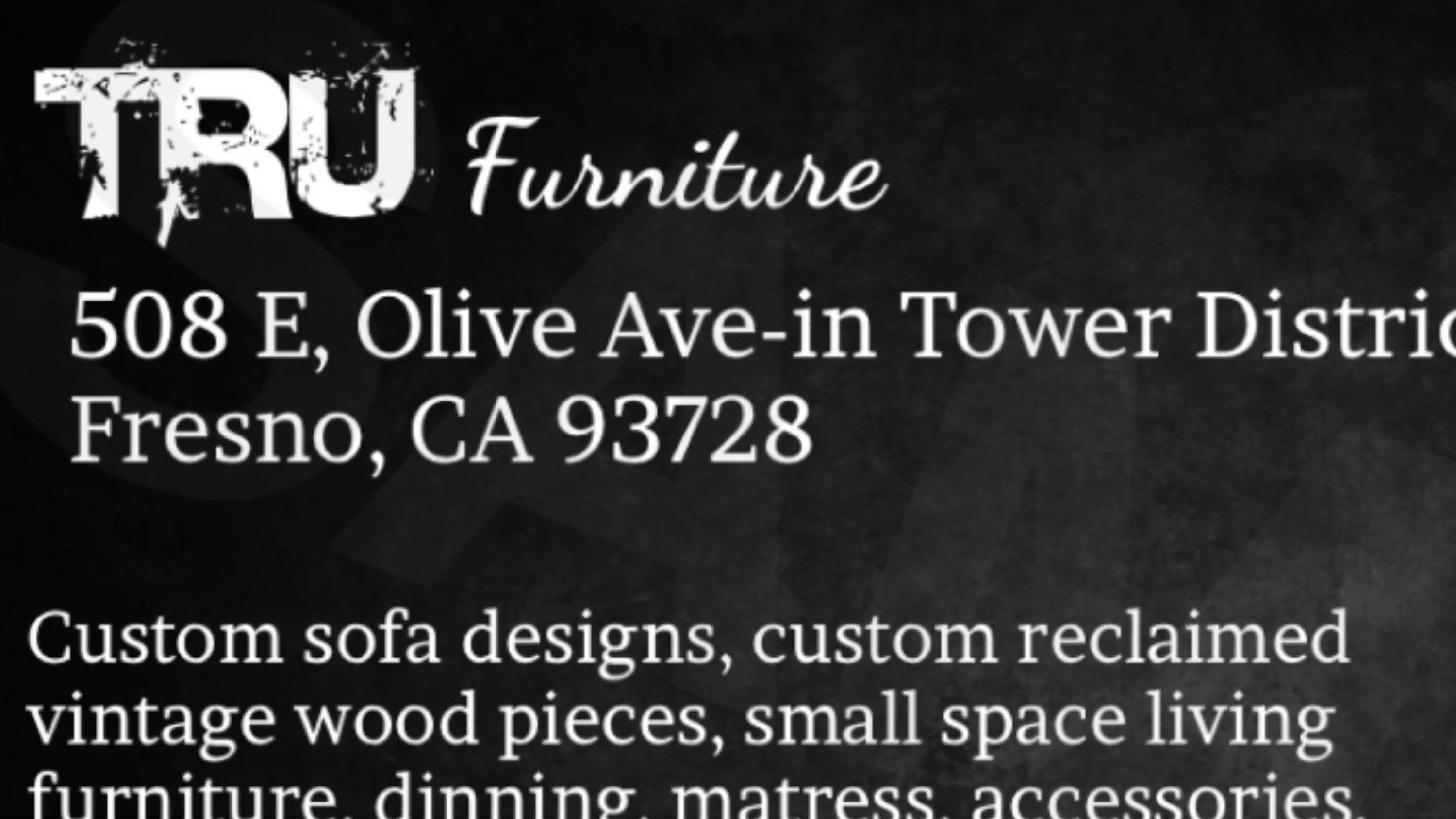 TRU'S Furniture - Small Space Living Logo