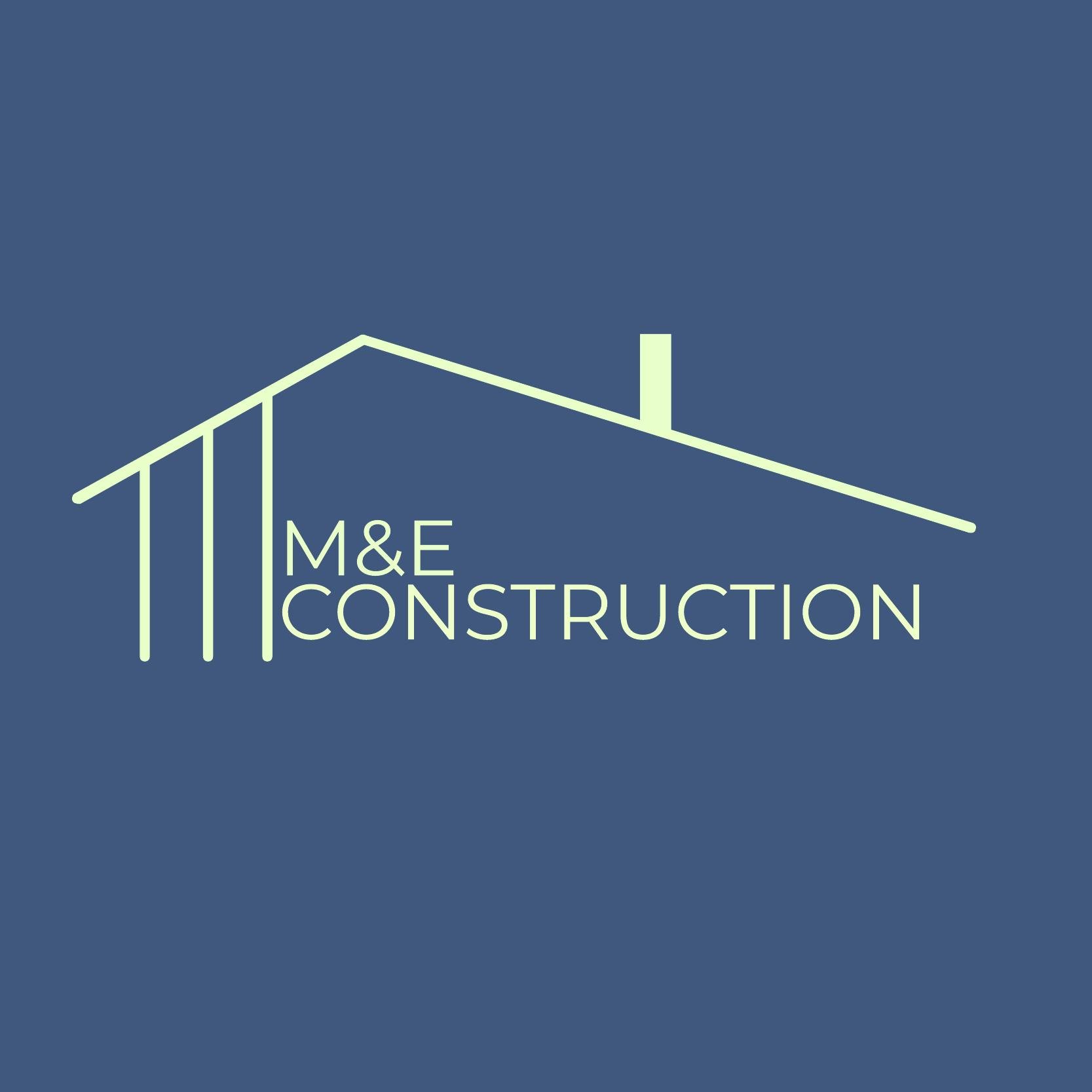 M&E Construction & Renovation Logo