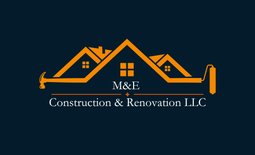 M&E Construction & Renovation Logo