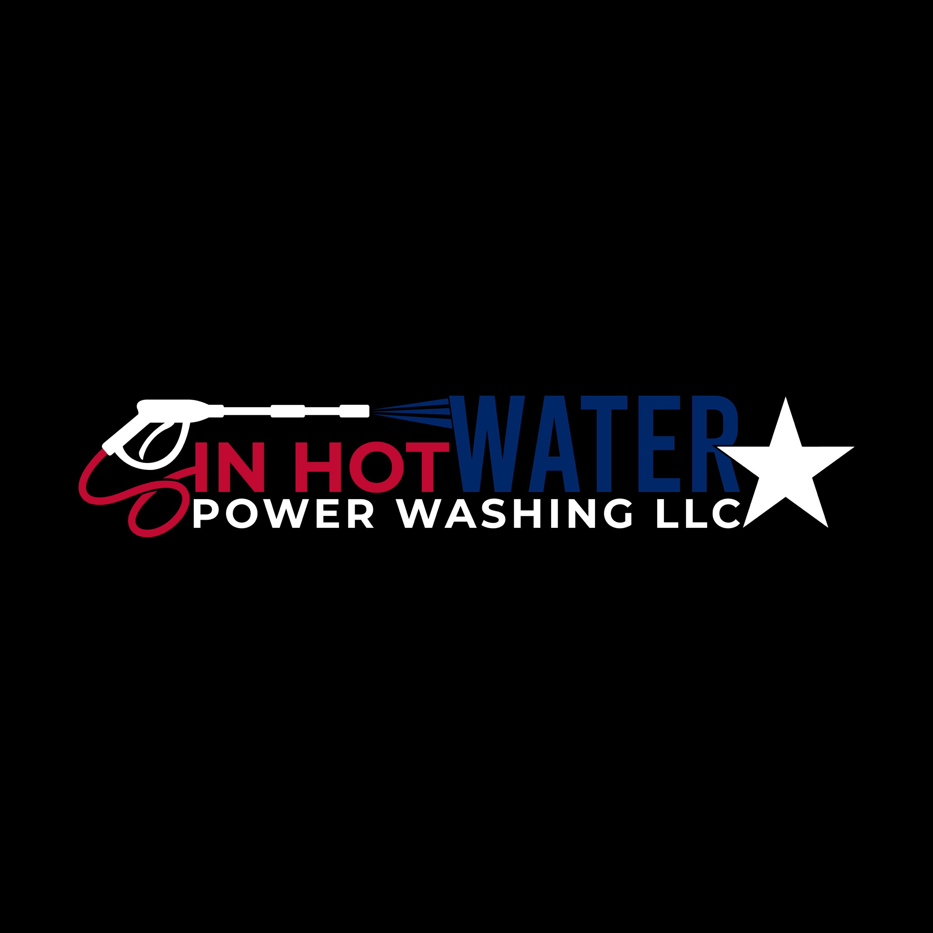 In Hot Water Power Washing Logo