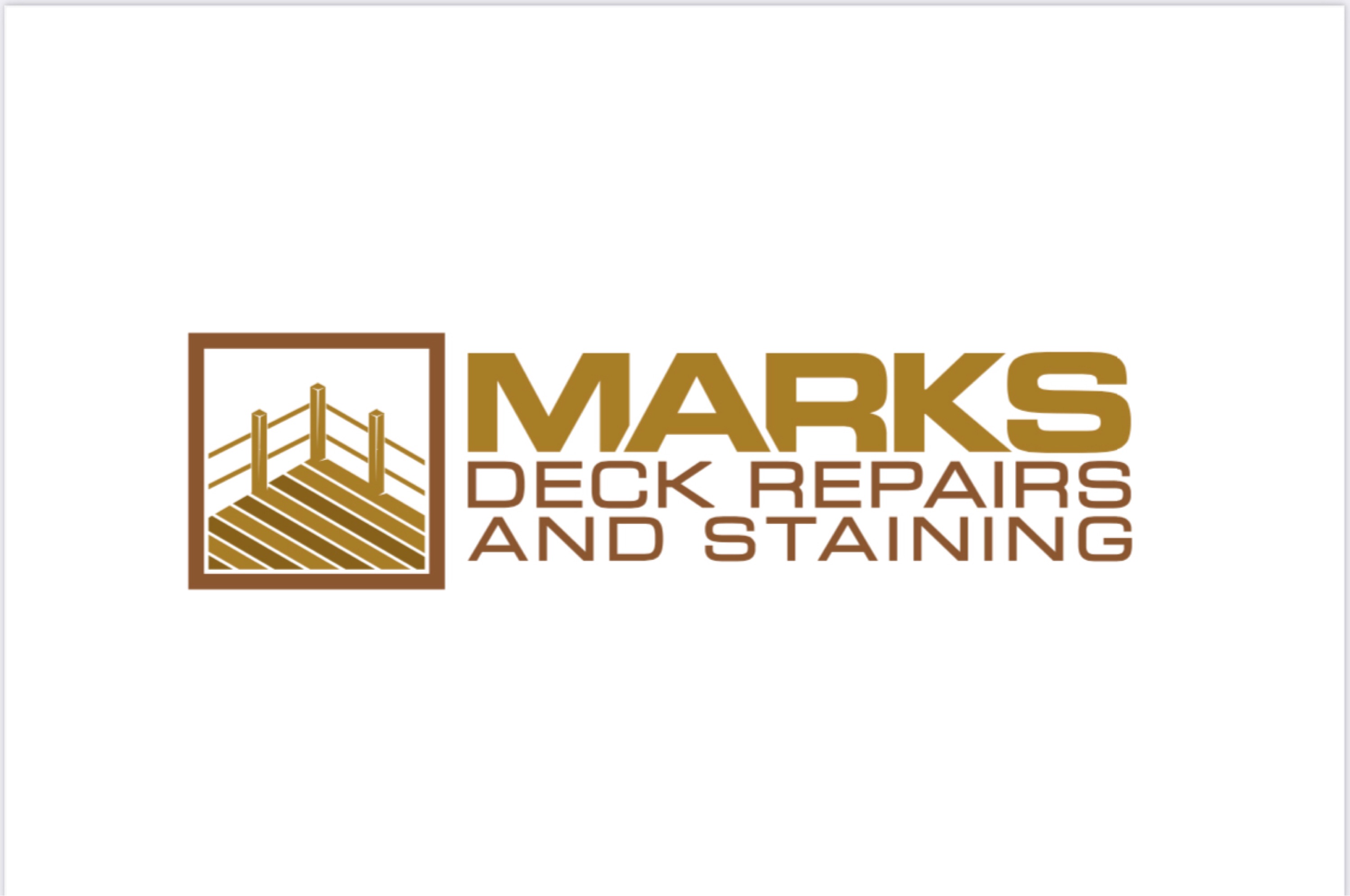 Mark's Deck Repairs and Staining Logo