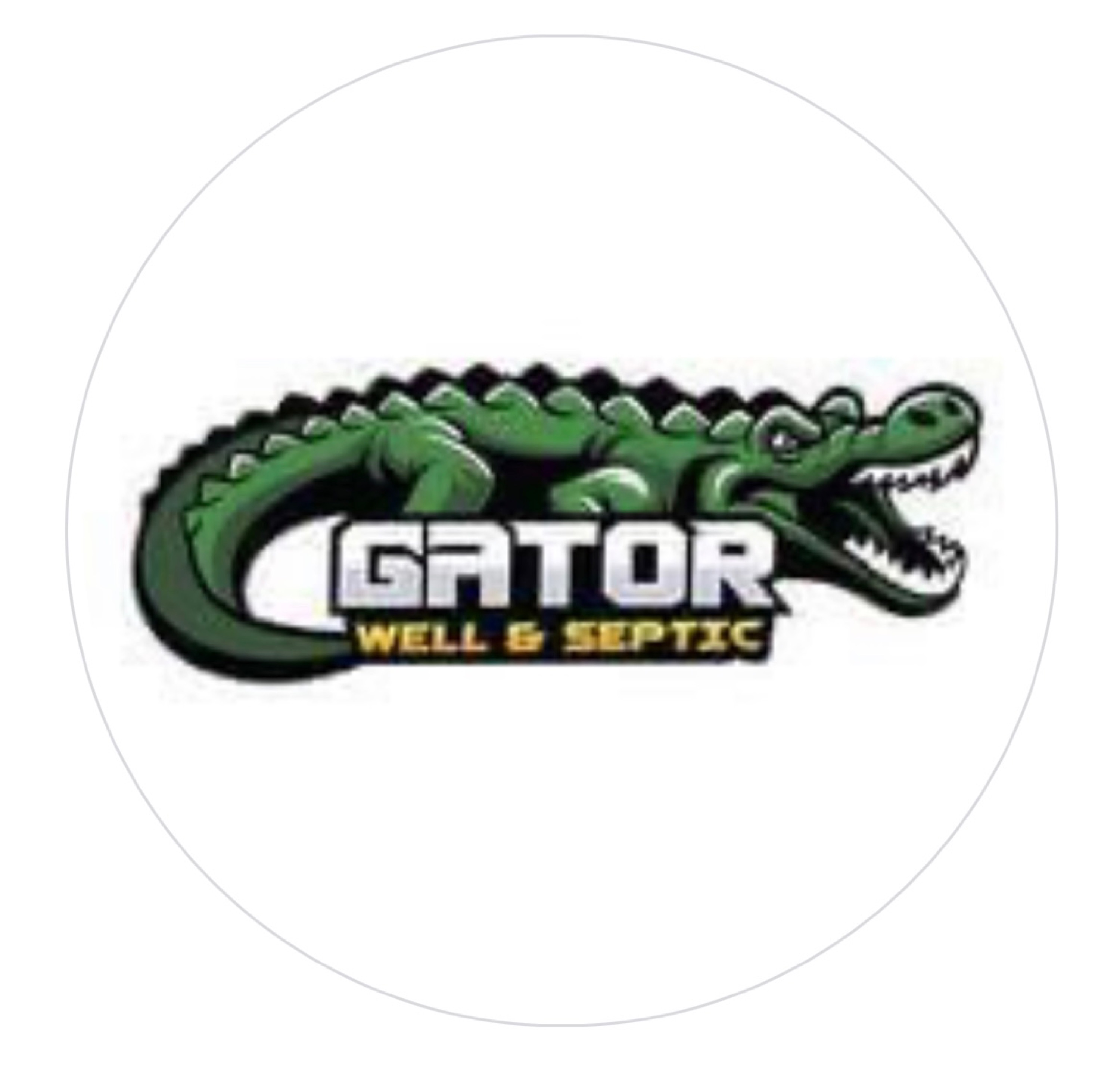 Gator Well & Septic Logo