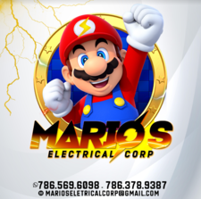 Mario's Electrical, Corp. Logo