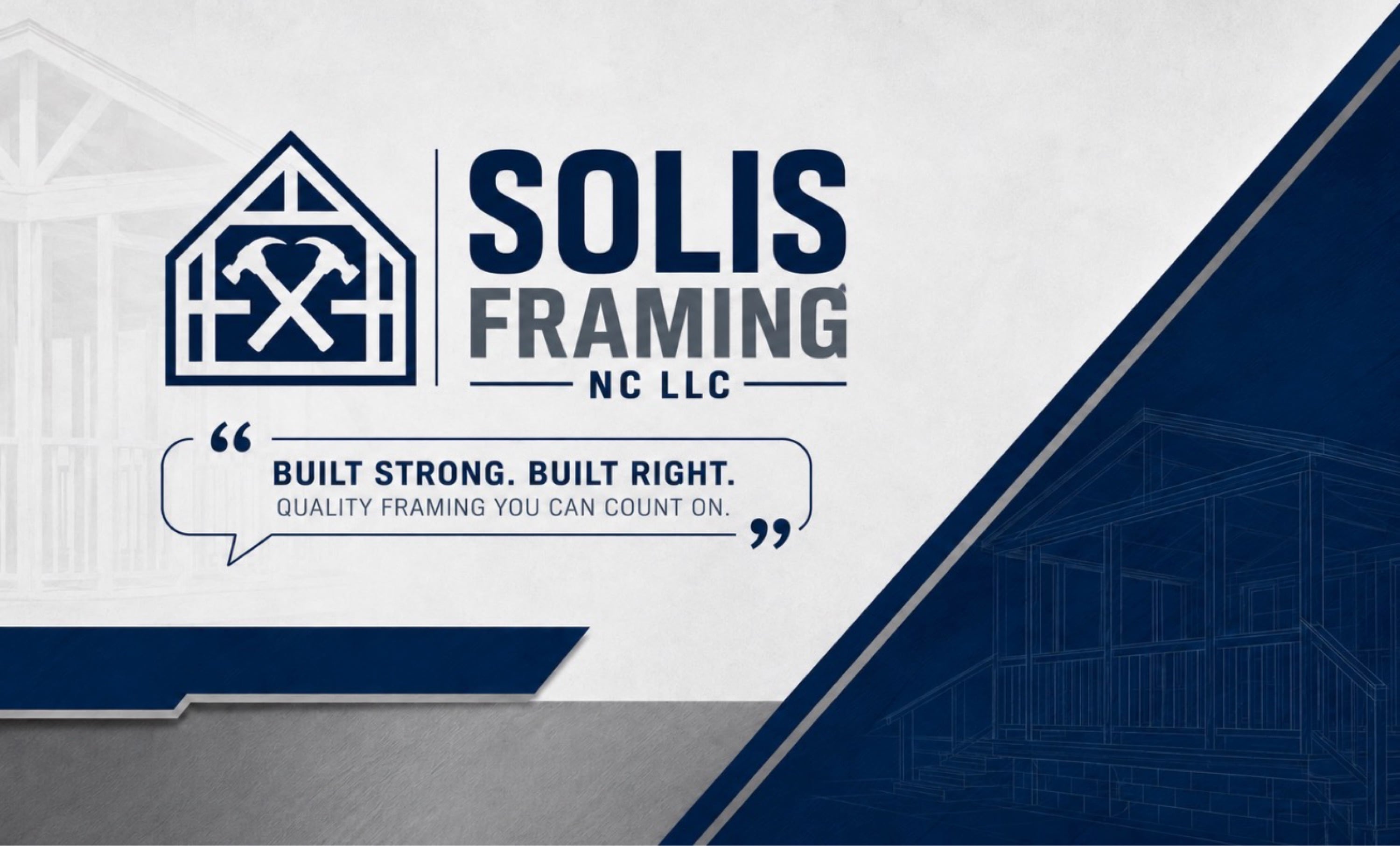 Solis Framing NC LLC Logo