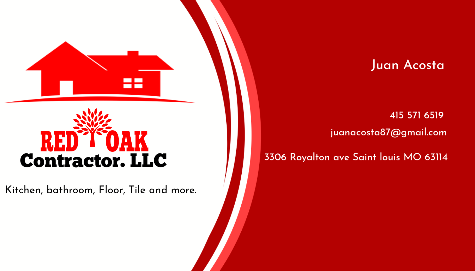Red.Oak Contractor, LLC Logo
