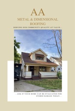 AA Metal and Dimensional Roofing Logo