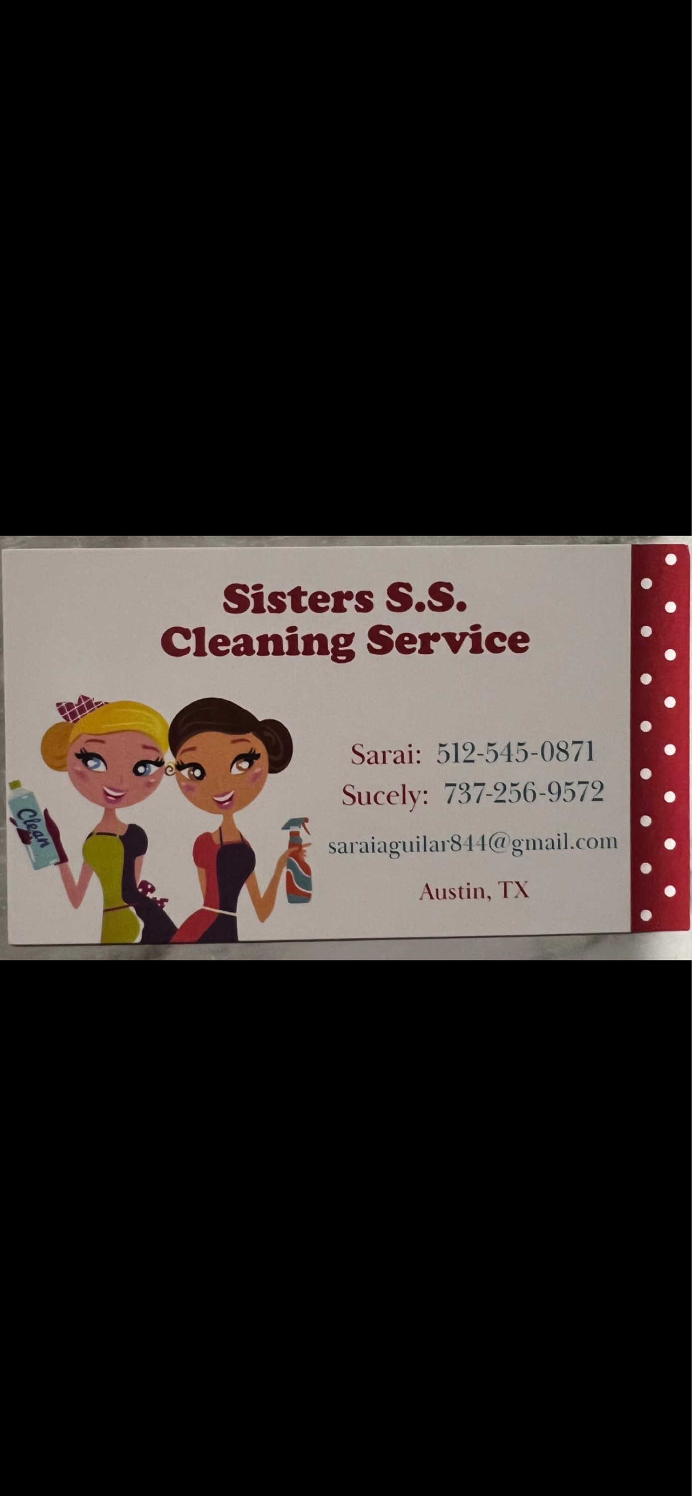 Sister Cleaning Service Logo