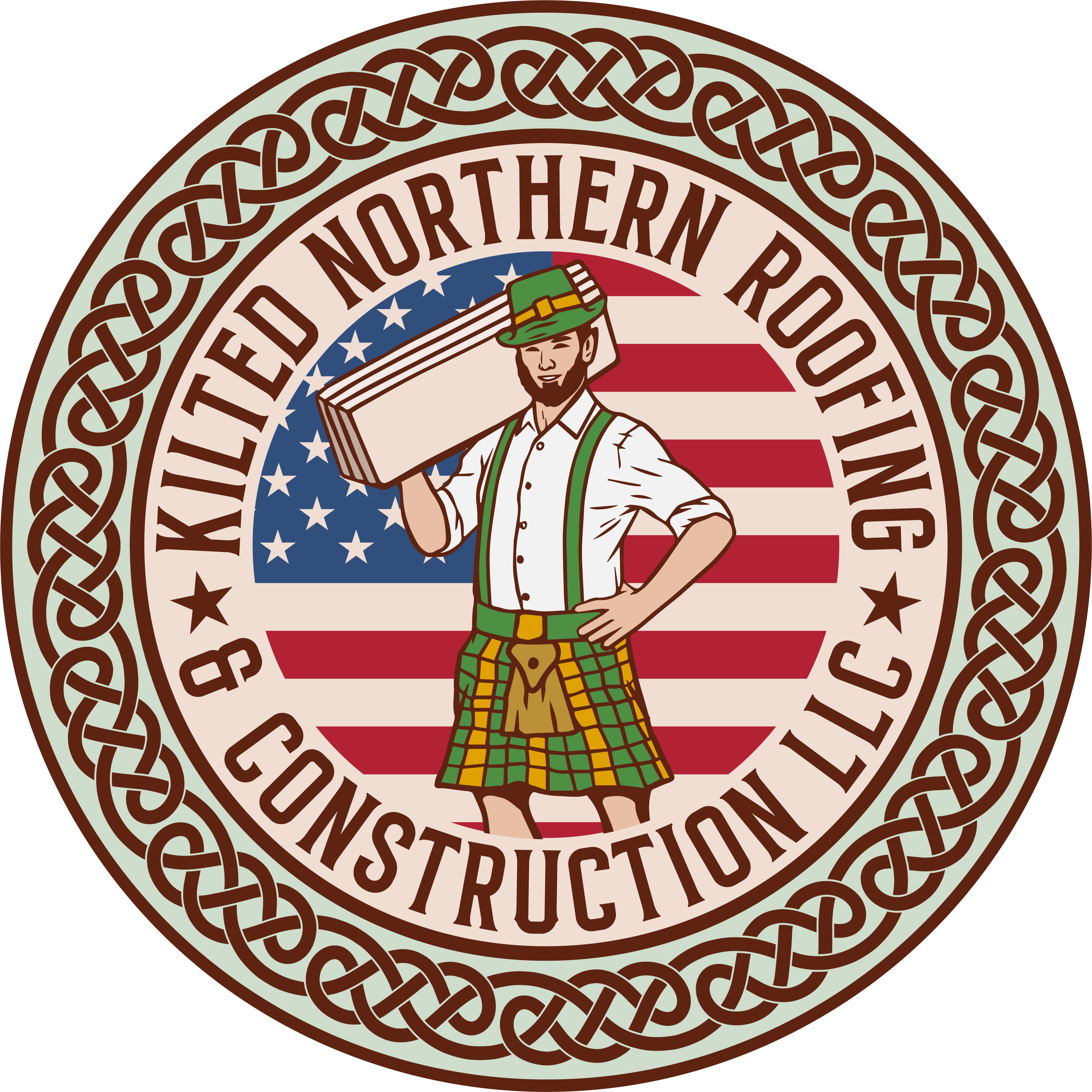 Kilted Northern Roofing & Construction LLC Logo