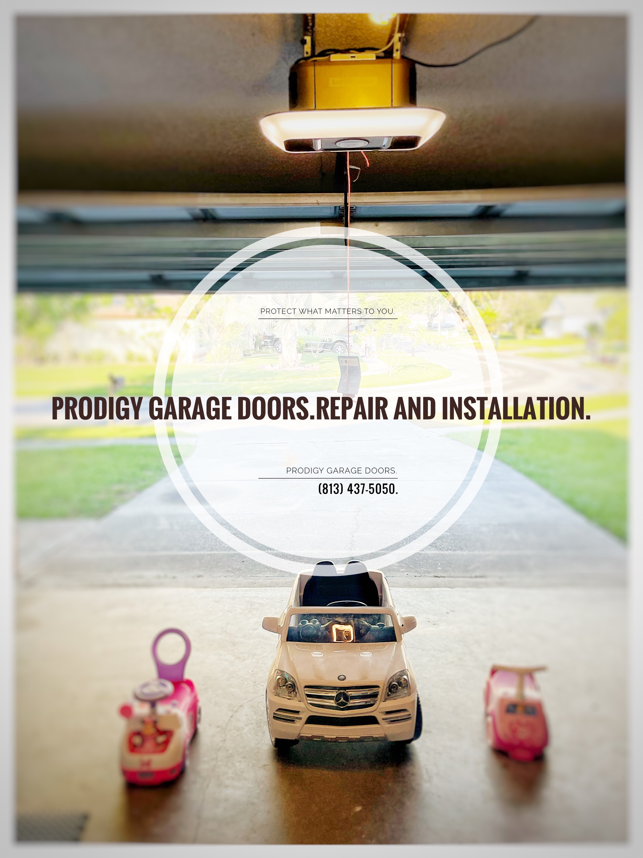 Prodigy Garage Doors, LLC Logo