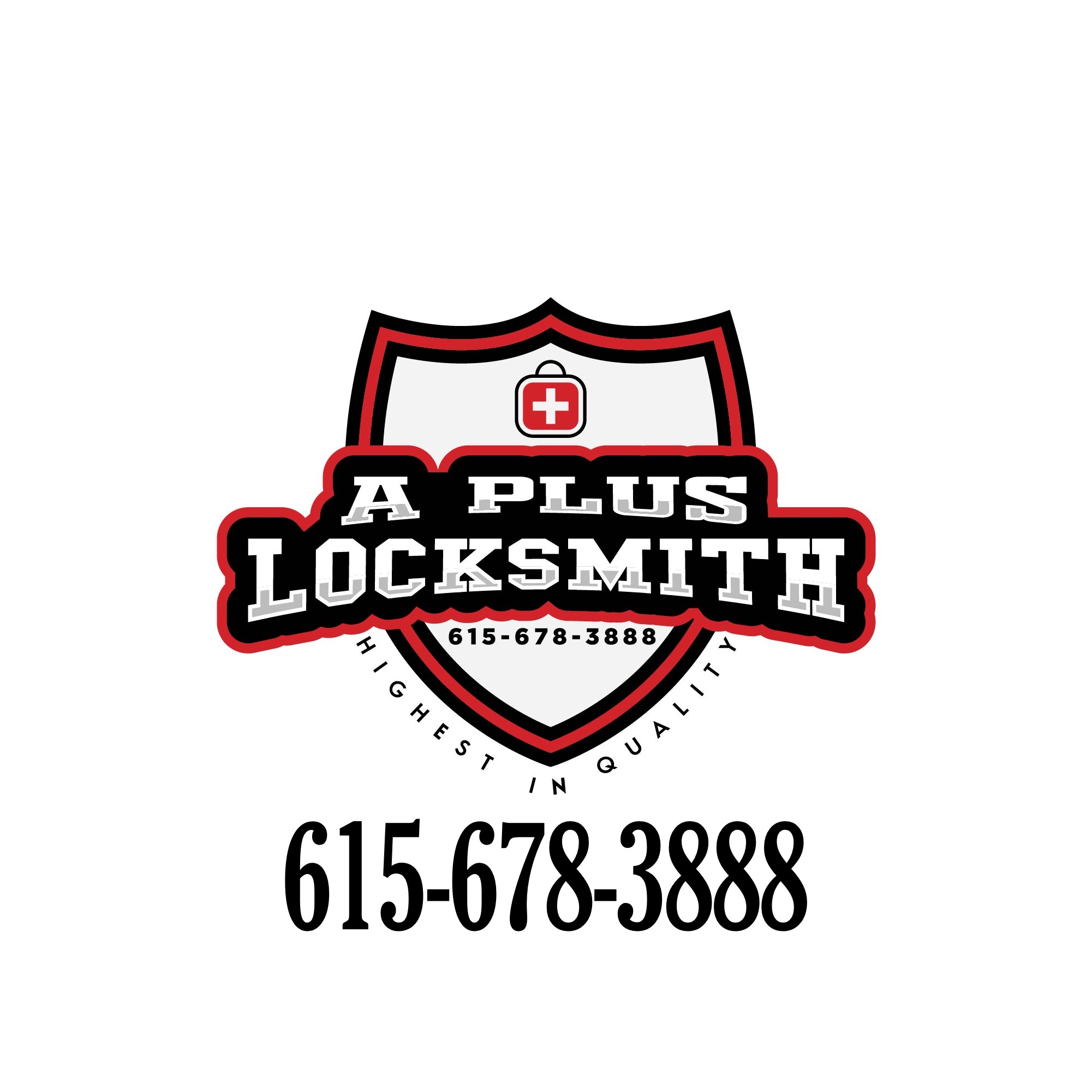 A Plus Locksmith, Inc. Logo