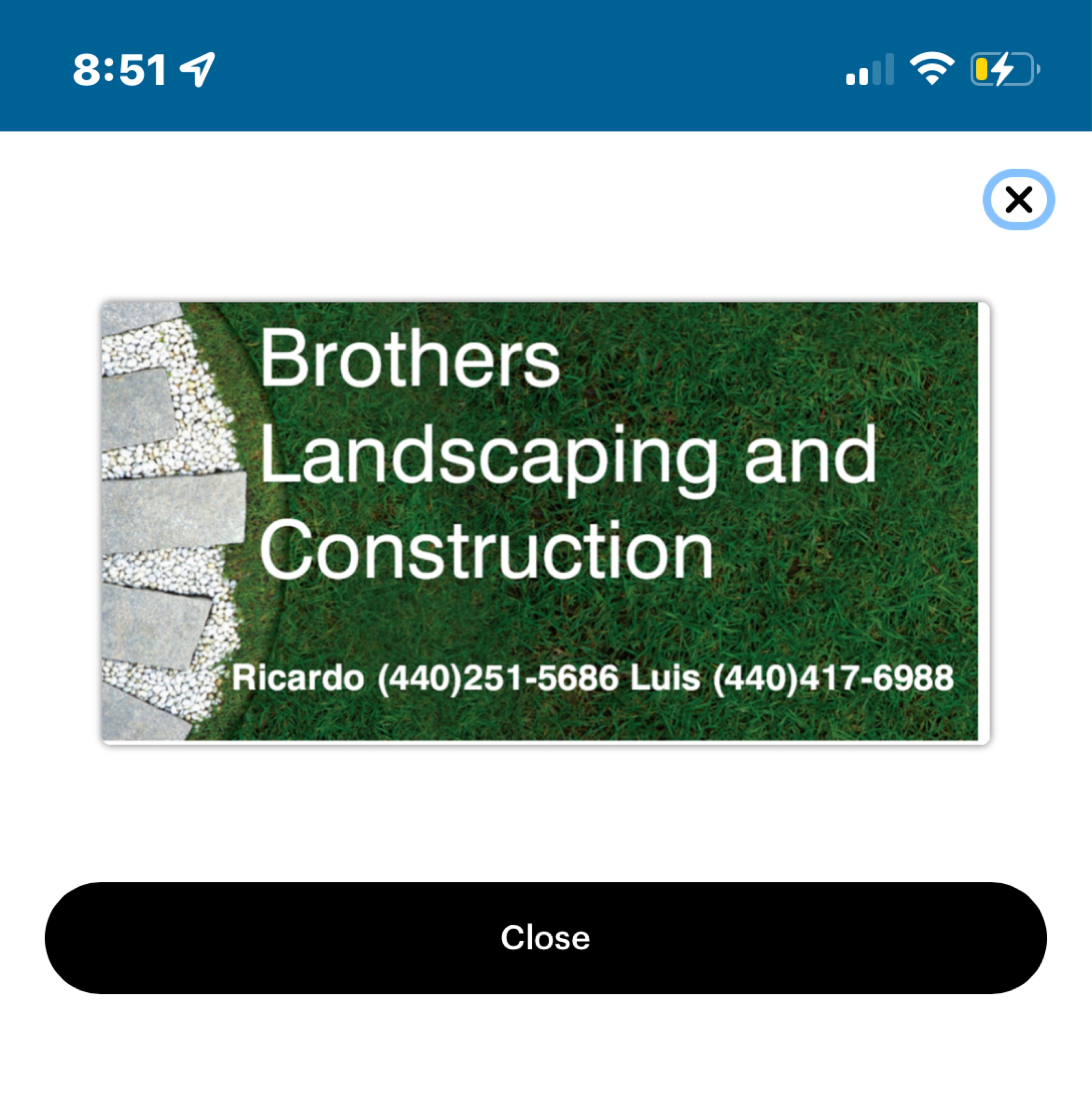 Brothers Landscaping and Construction LLC Logo