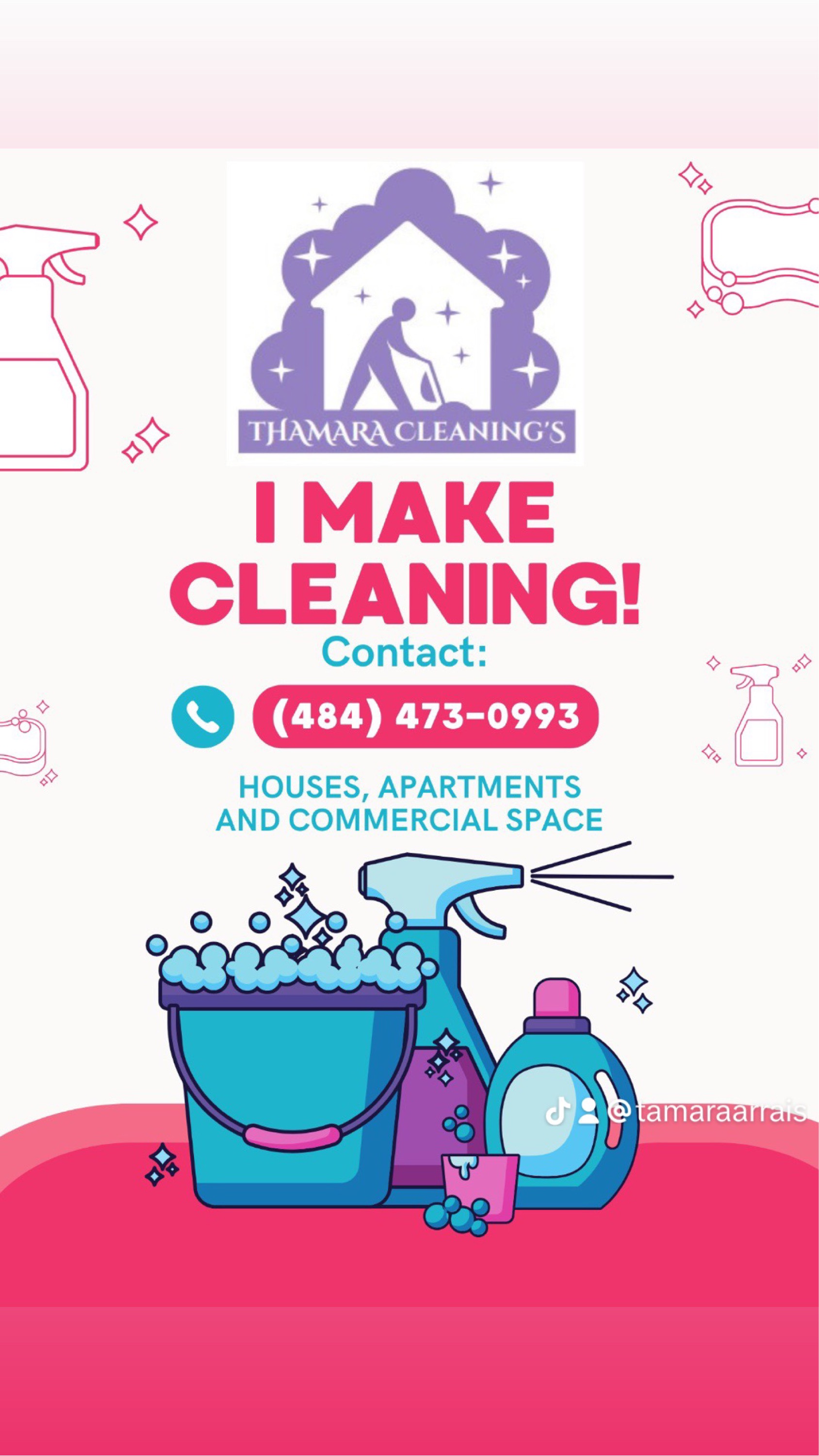 Tamara Cleaning Logo