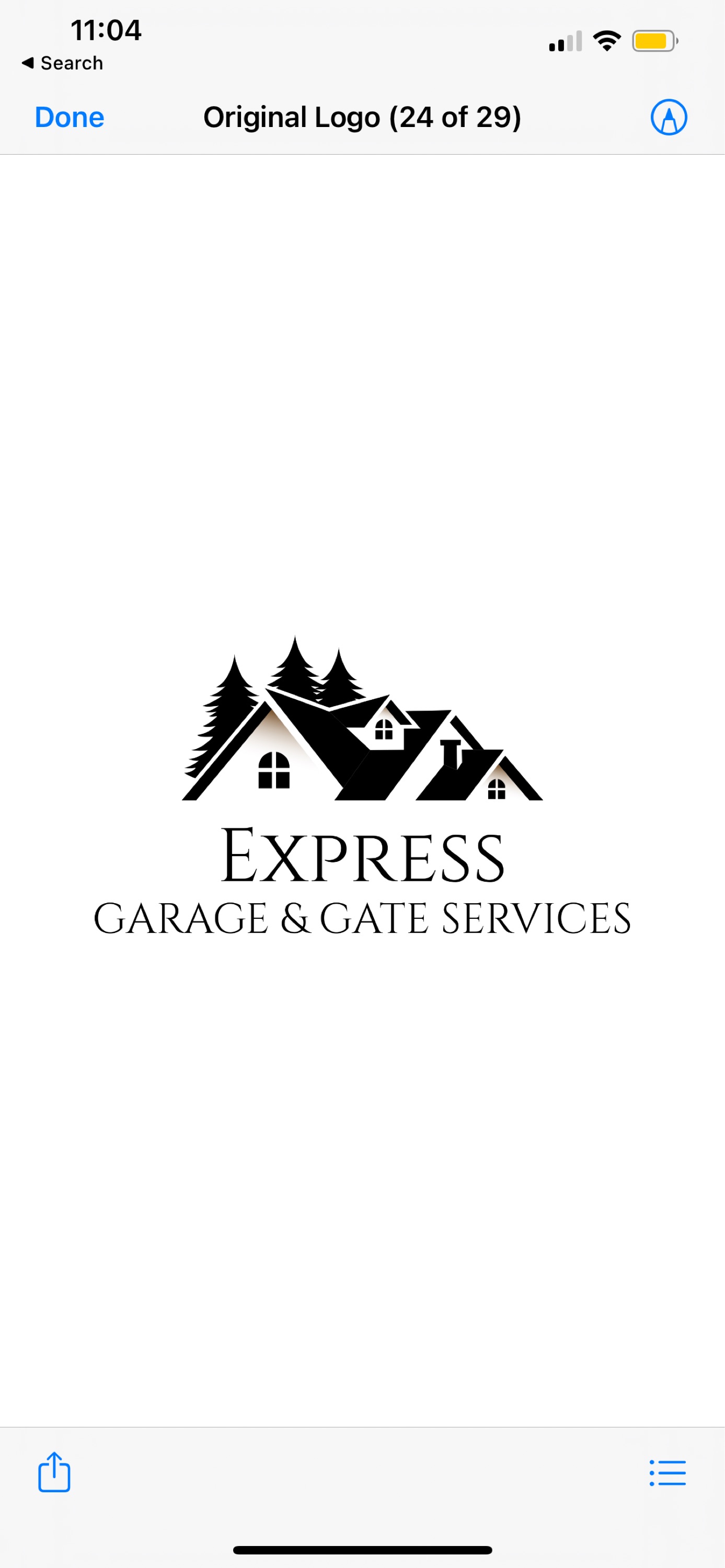 Express Garage & Gate Services Logo