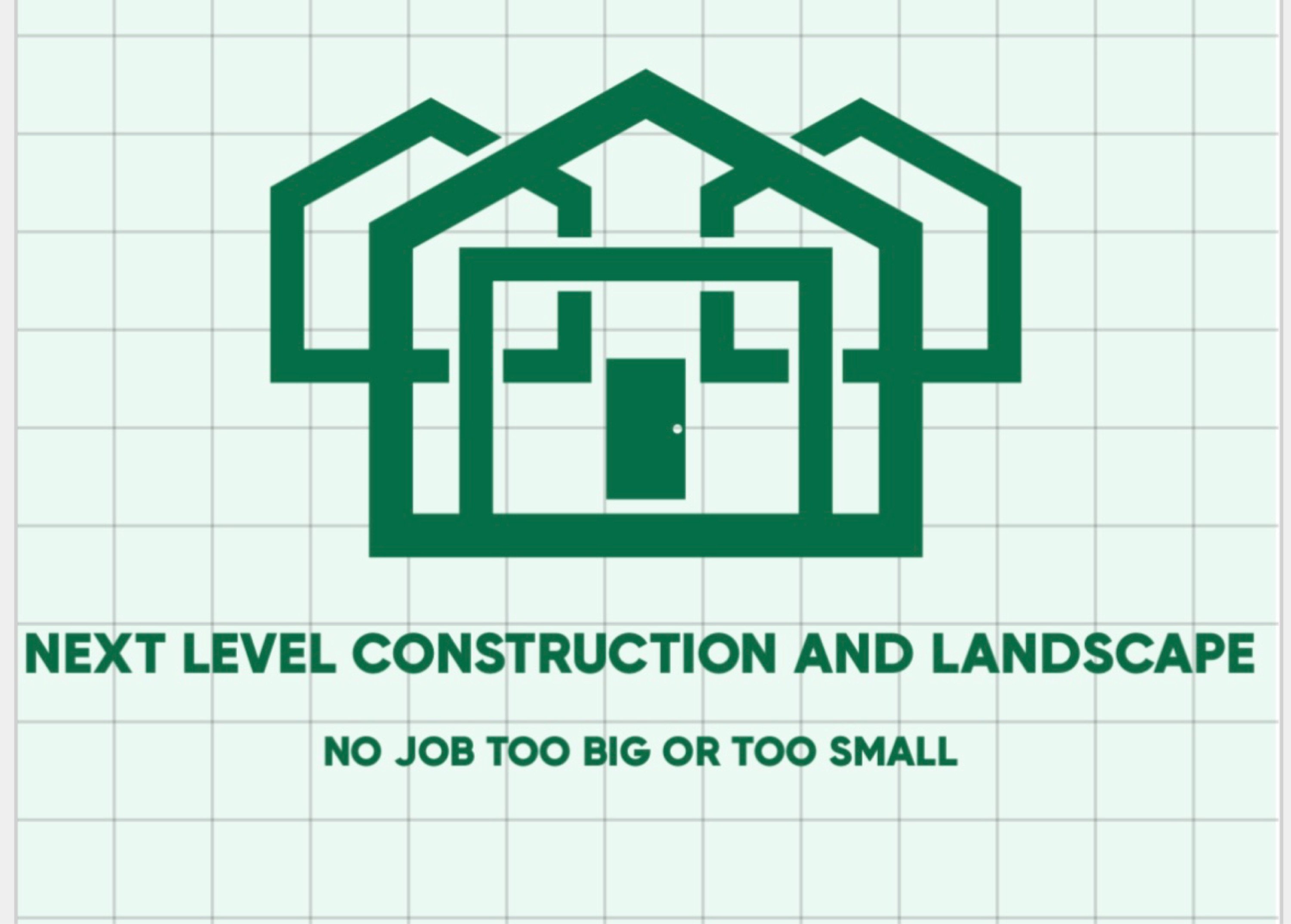 Next Level Construction And Landscaping Logo