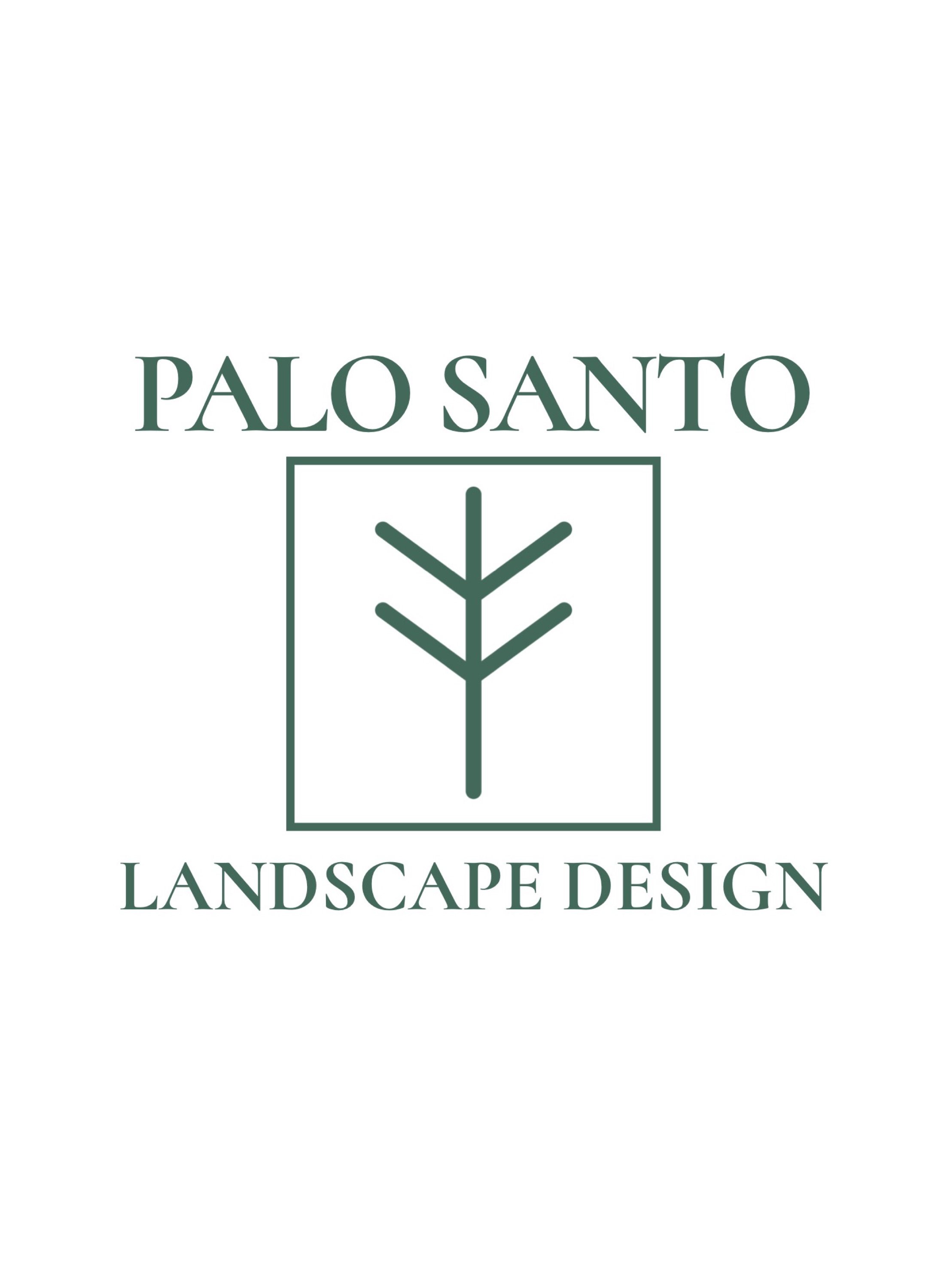 Palo Santo Landscape Design Logo