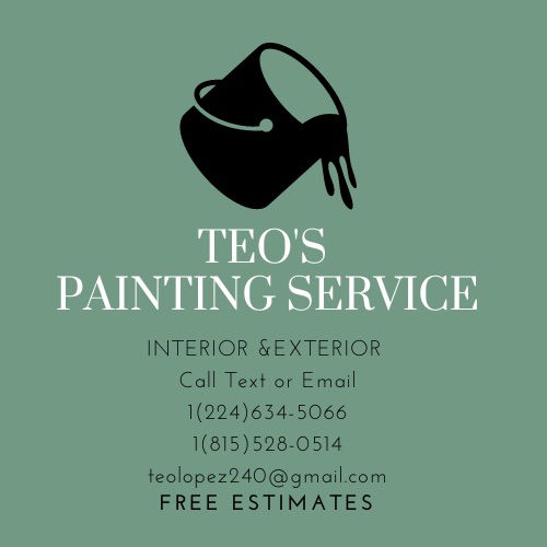 Teo's Painting Logo