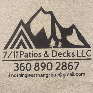 7/11 Patios And Decks Logo