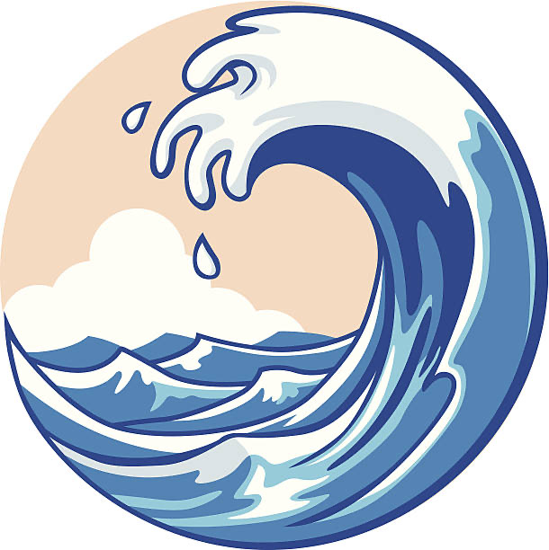 Tsunami Pressure Washing Logo