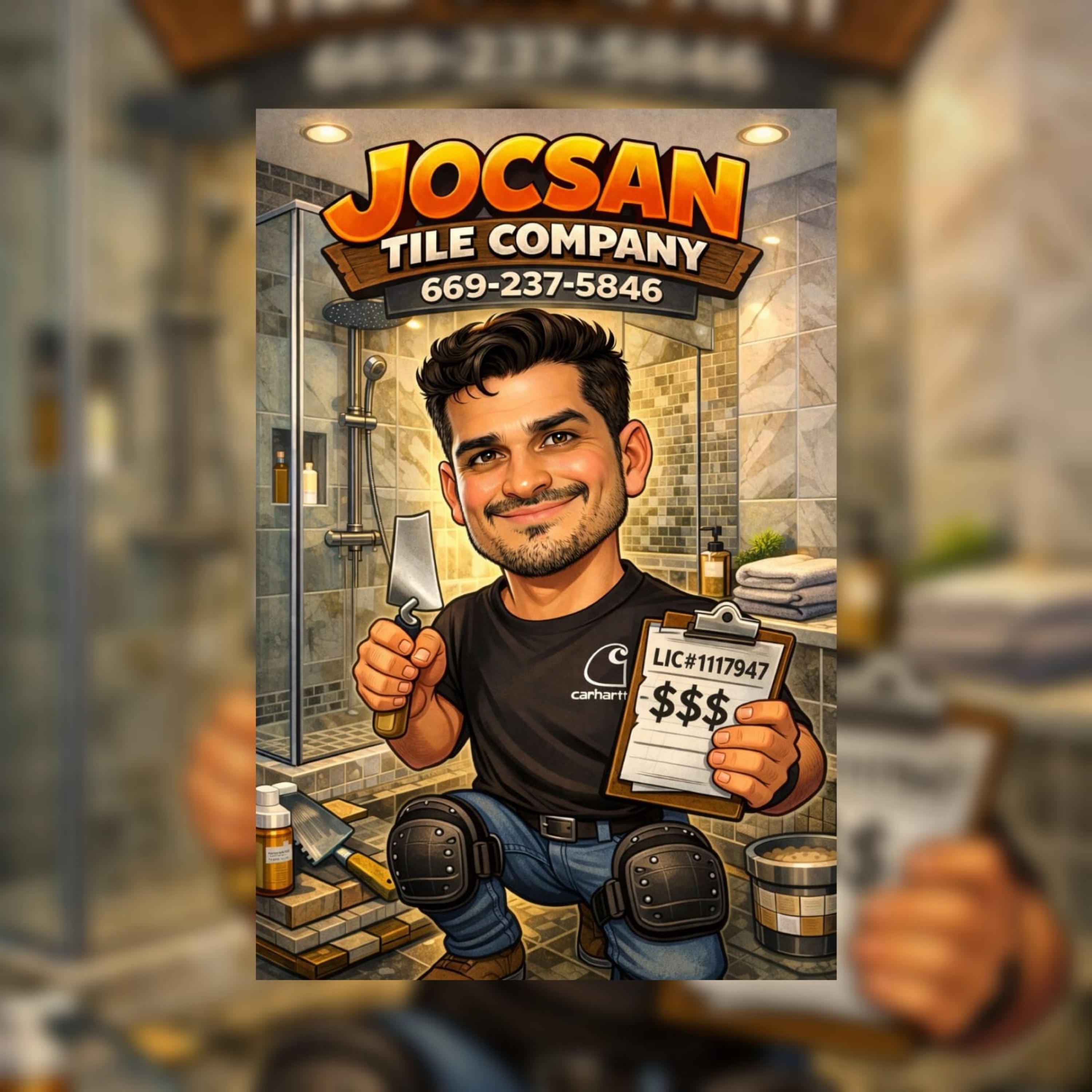 JOCSAN TILE COMPANY Logo