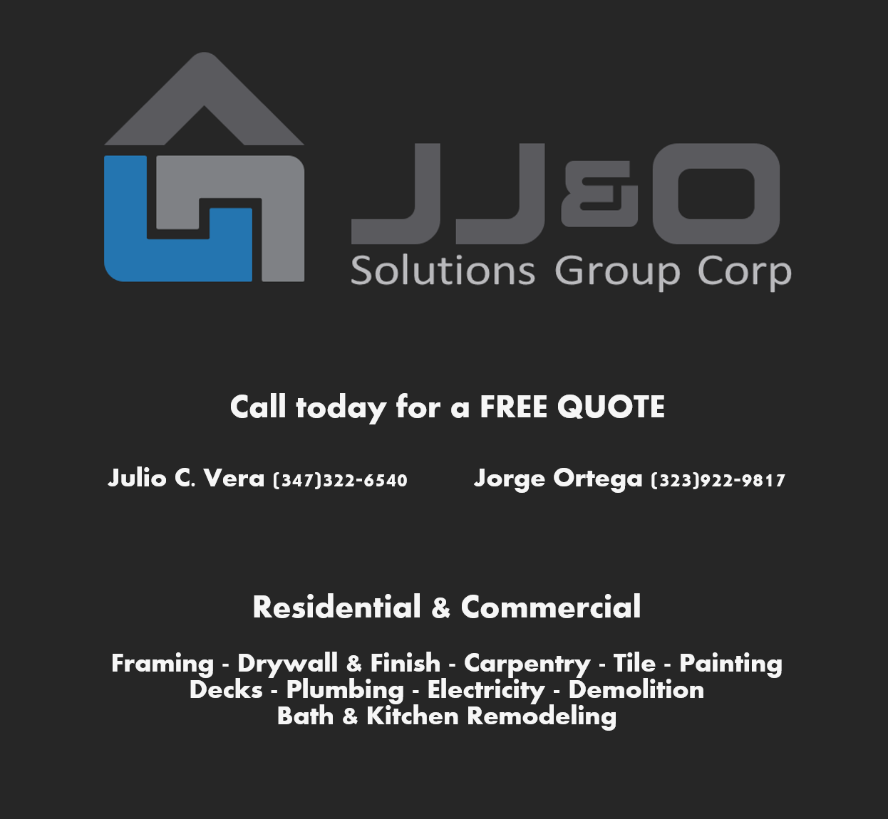 JJ&O Solutions Group Corp Logo