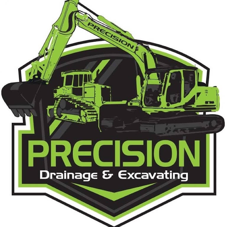 Precision Drainage & Excavating Logo
