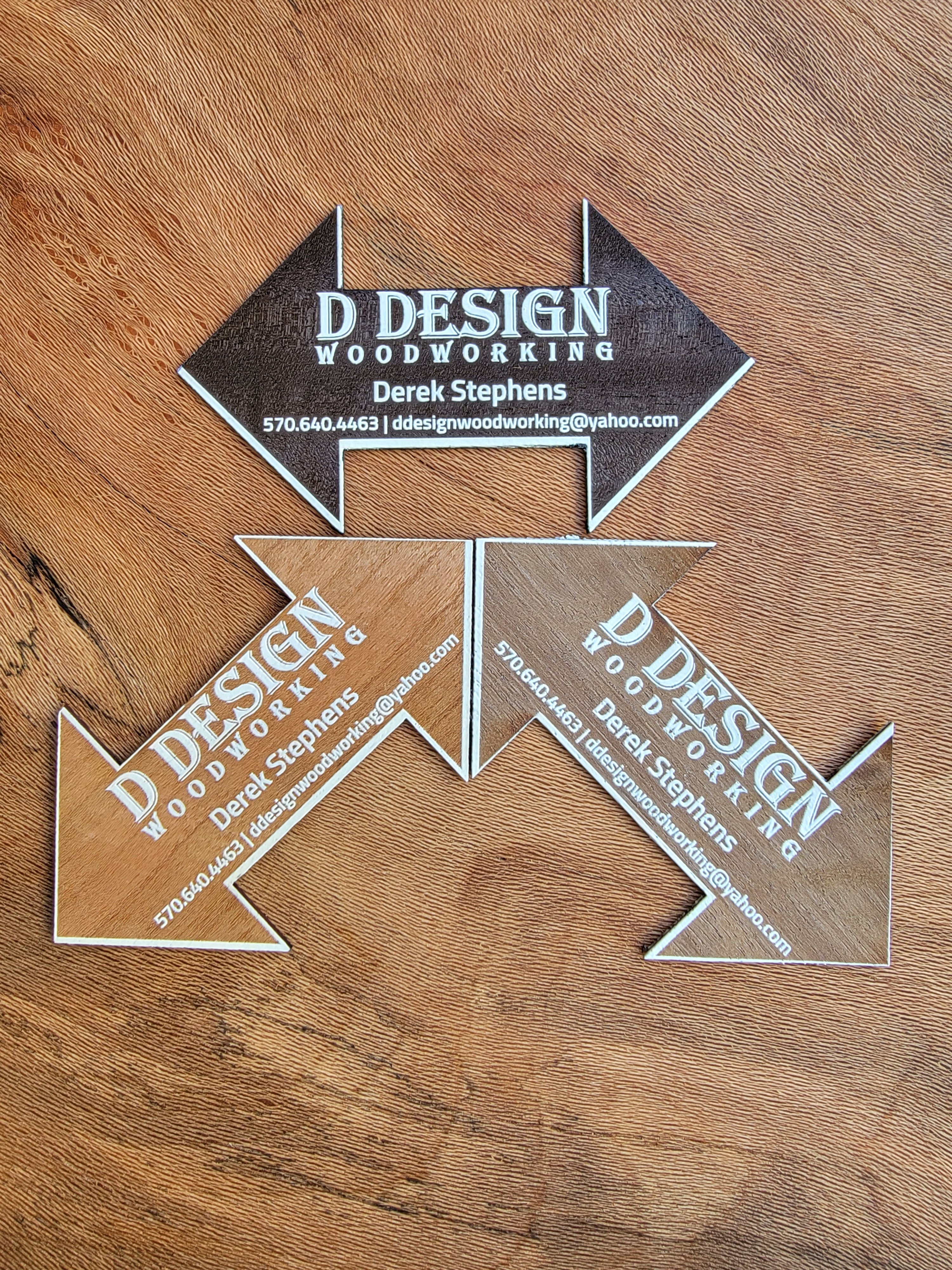 D Design Woodworking Logo