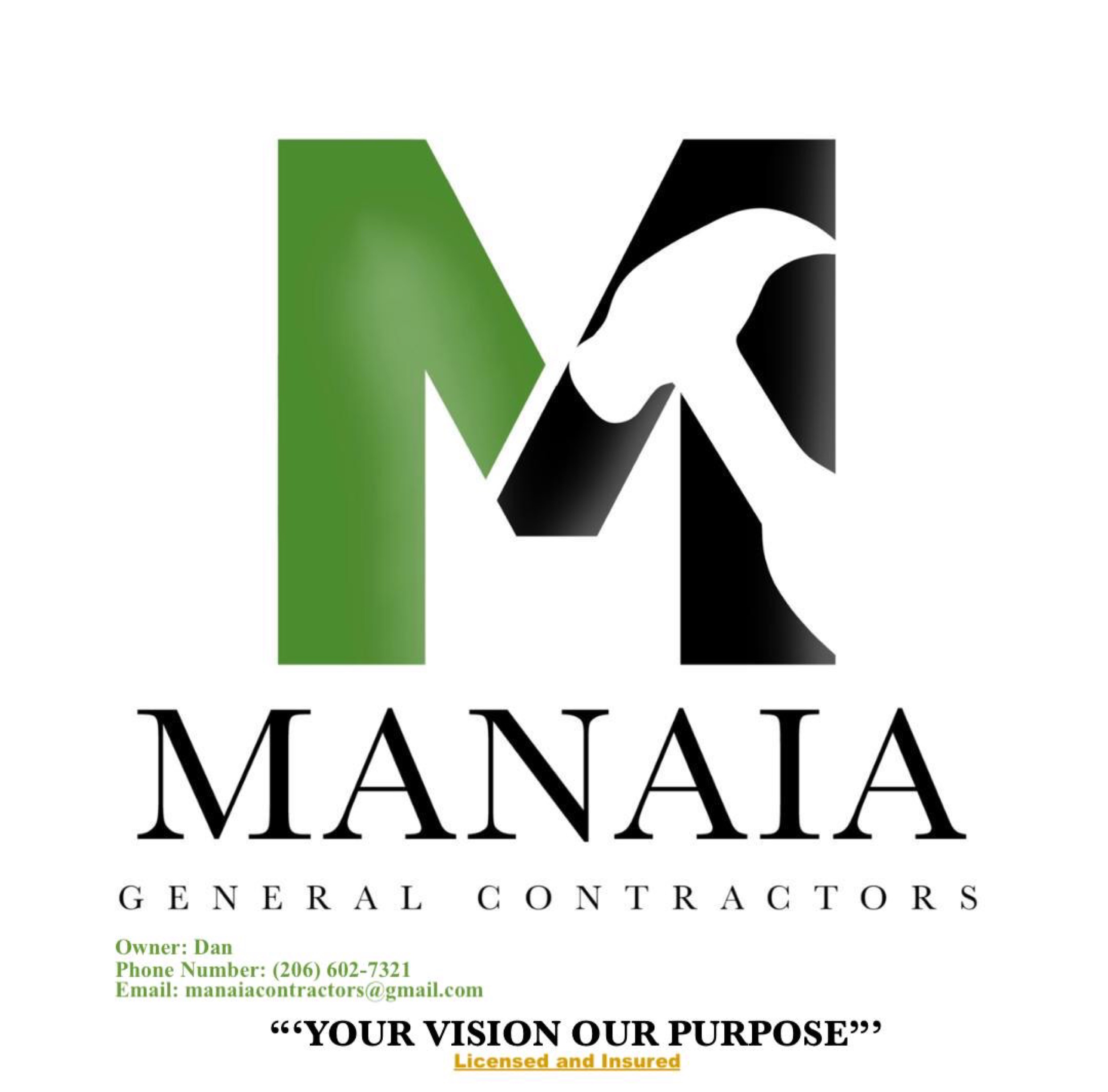 Manaia General Contractors, LLC Logo