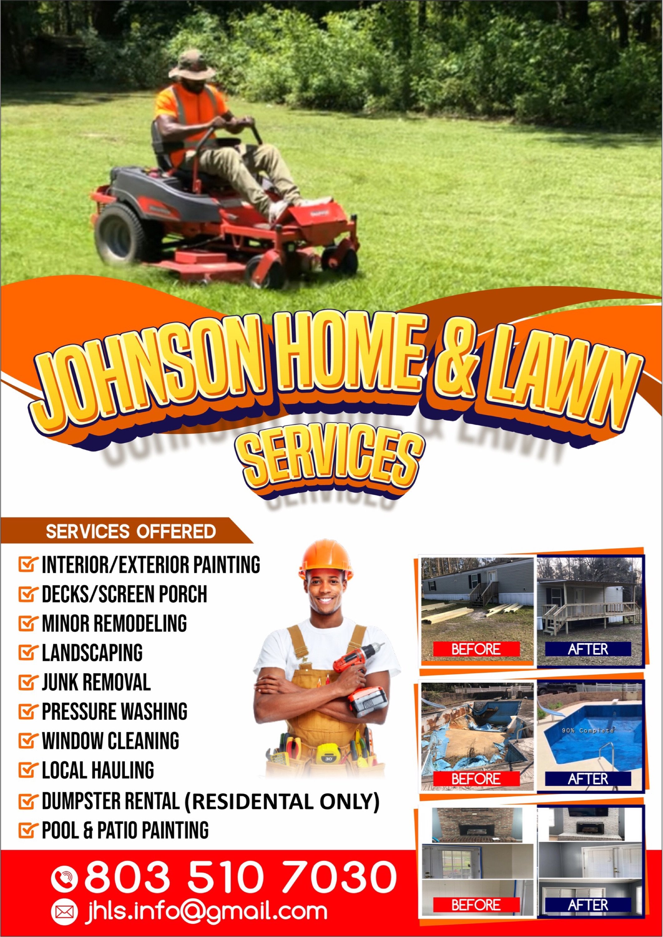 Johnsons Home & Lawn Services Logo
