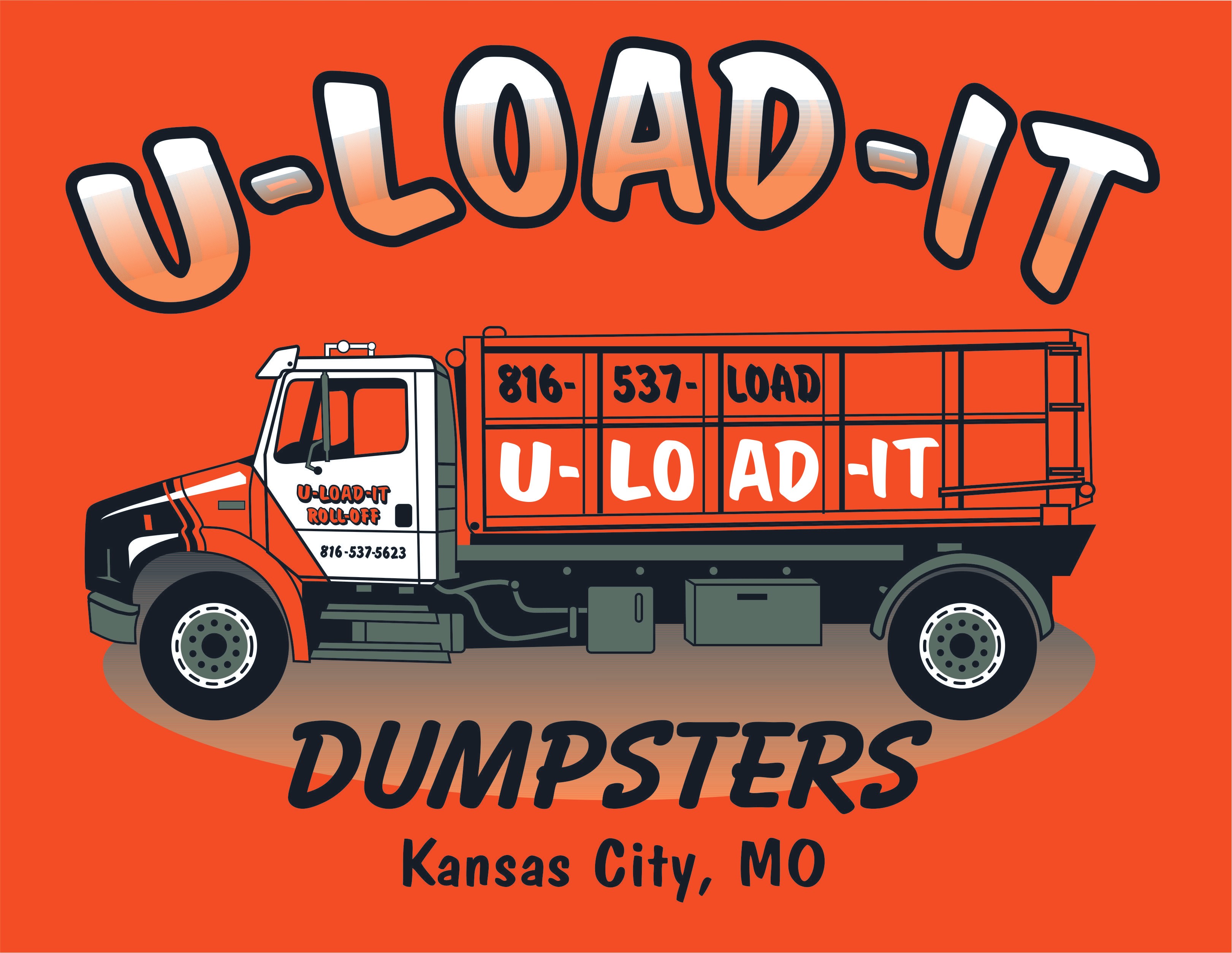 U-LOAD-IT Dumpsters, Inc. Logo