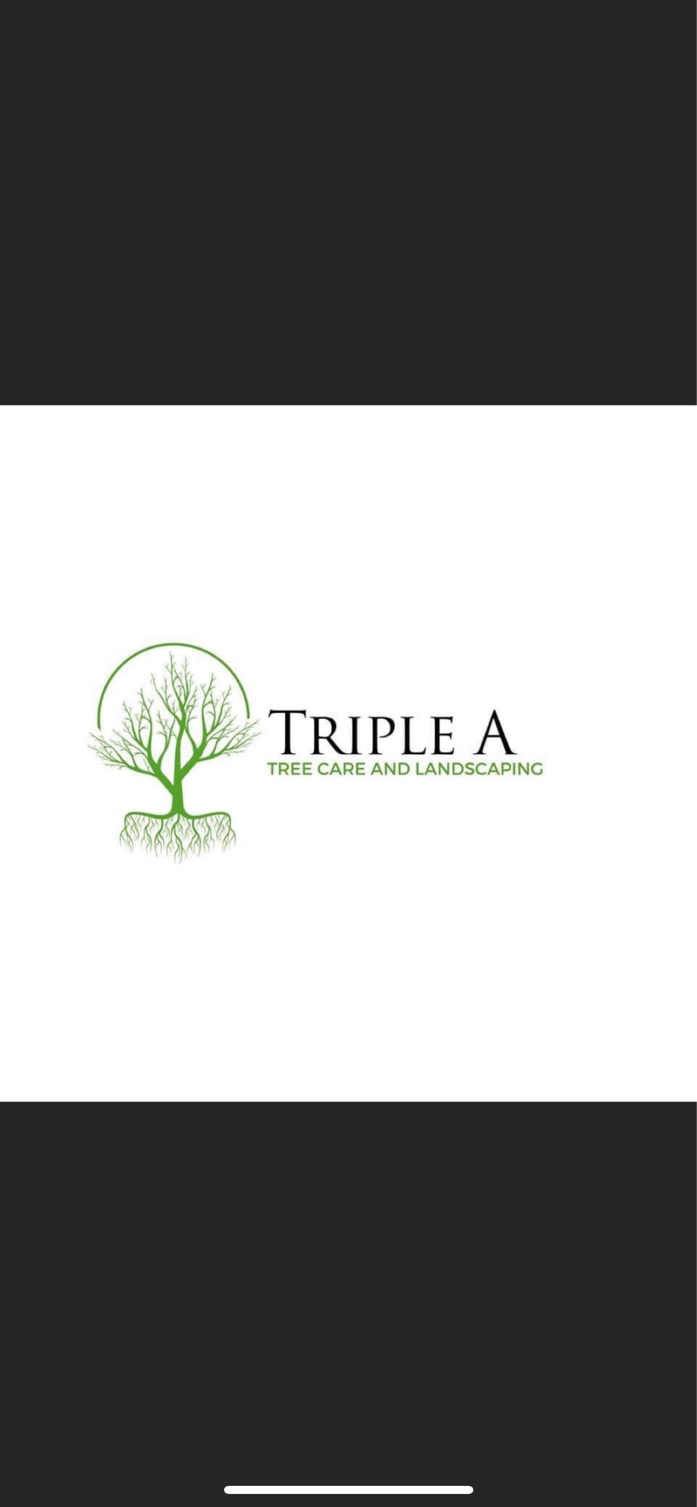 Triple A Tree Care and Landscaping Logo