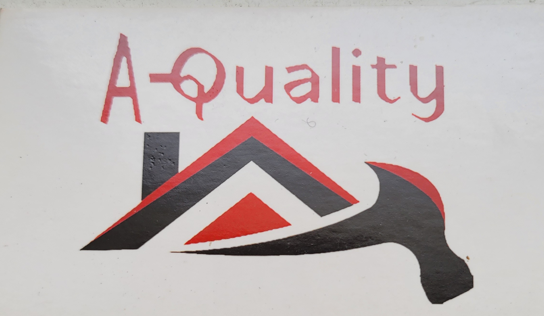 A Quality Custom Home Repair Logo