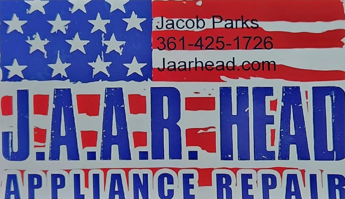 J.A.A.R. Head Appliance Repair Logo