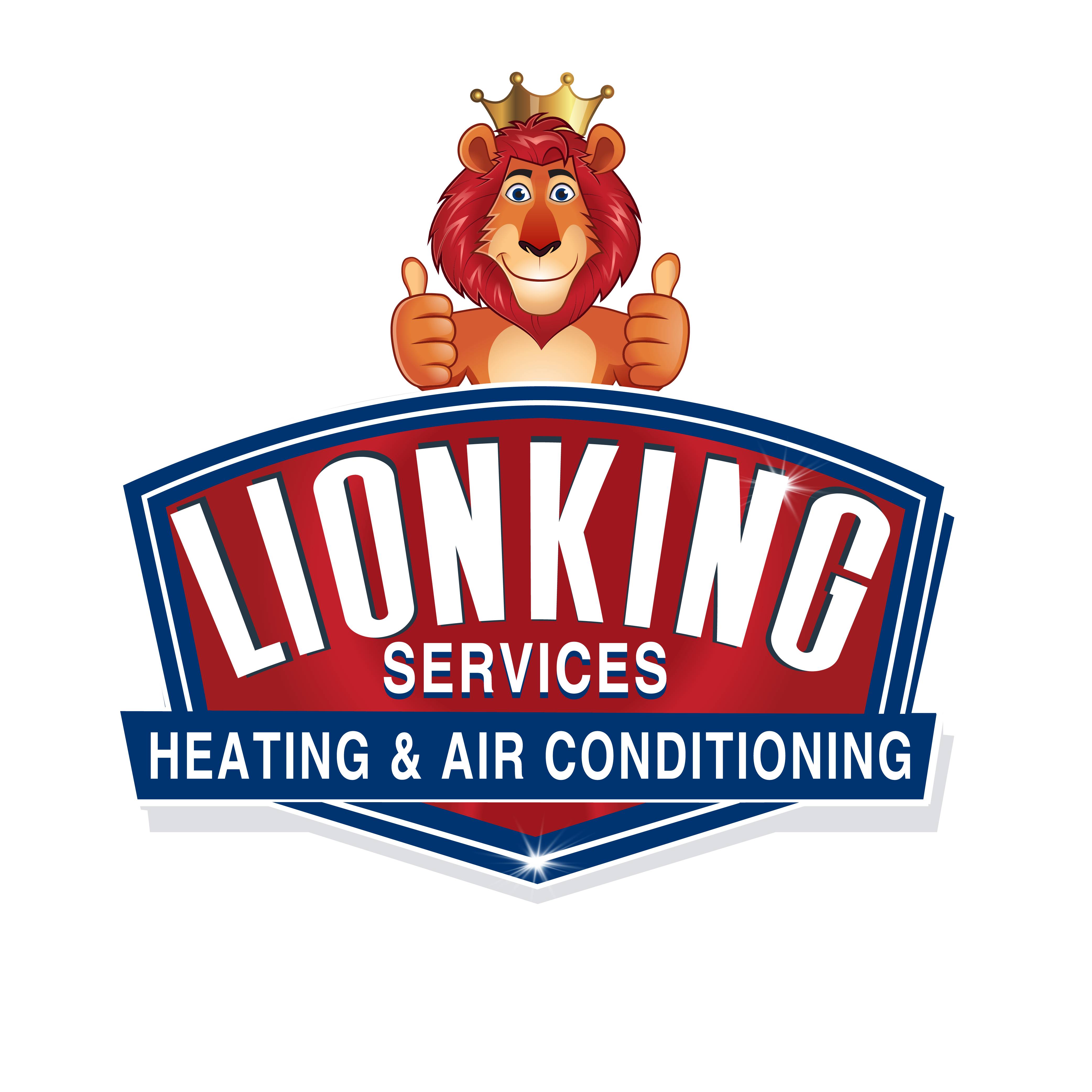 Lion King Heating And Cooling, Inc. Logo
