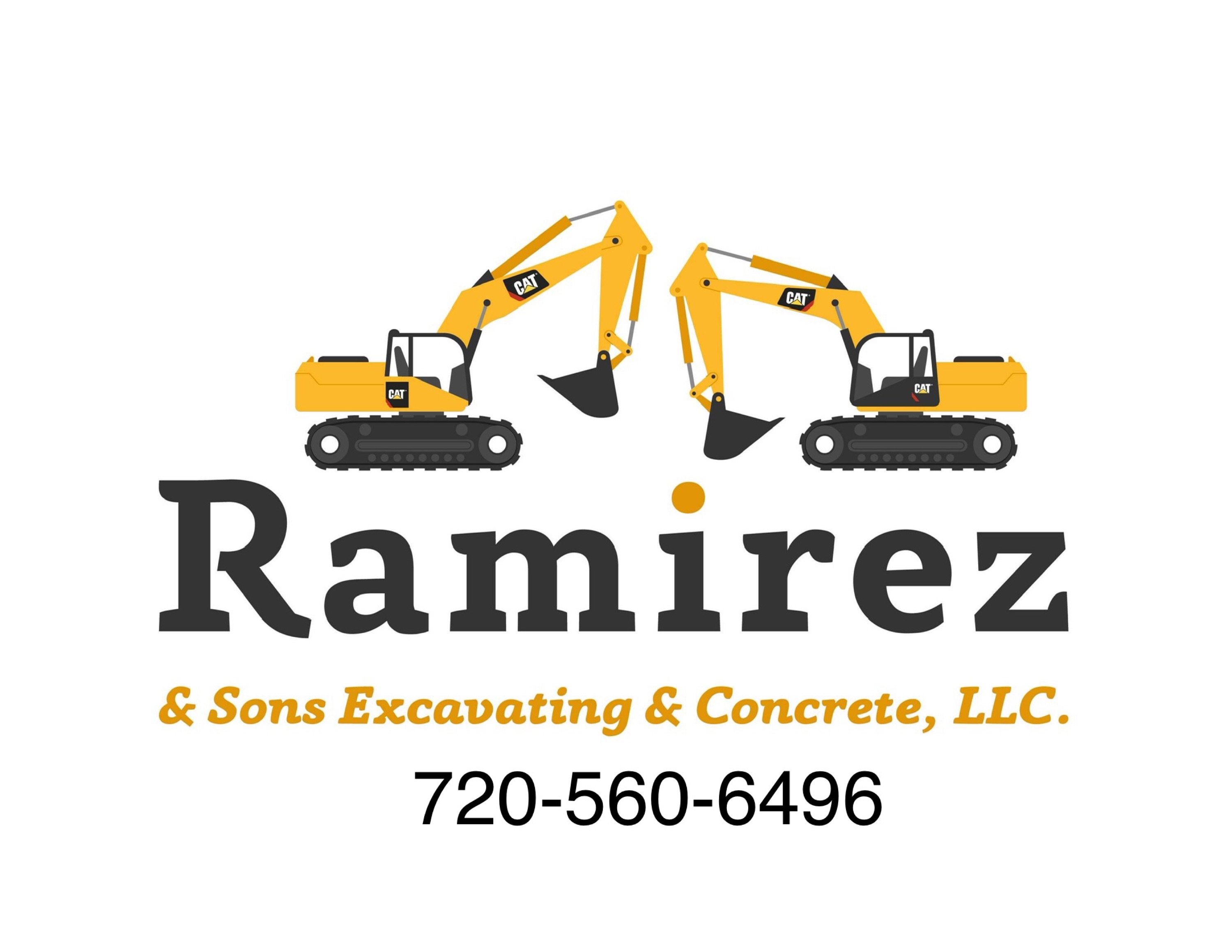 Ramirez and Sons Excavating & Concrete Logo