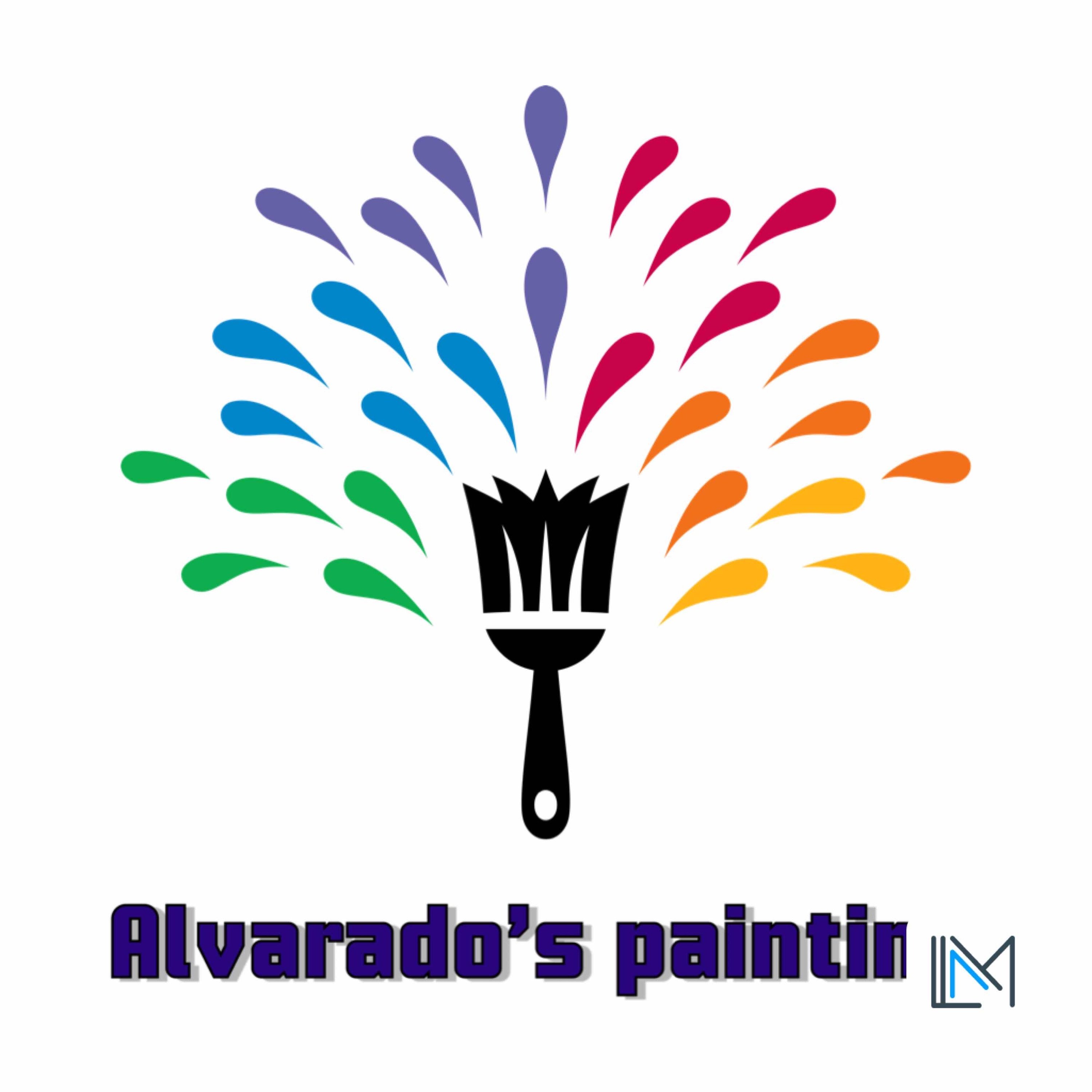 Alvarados Painting Logo