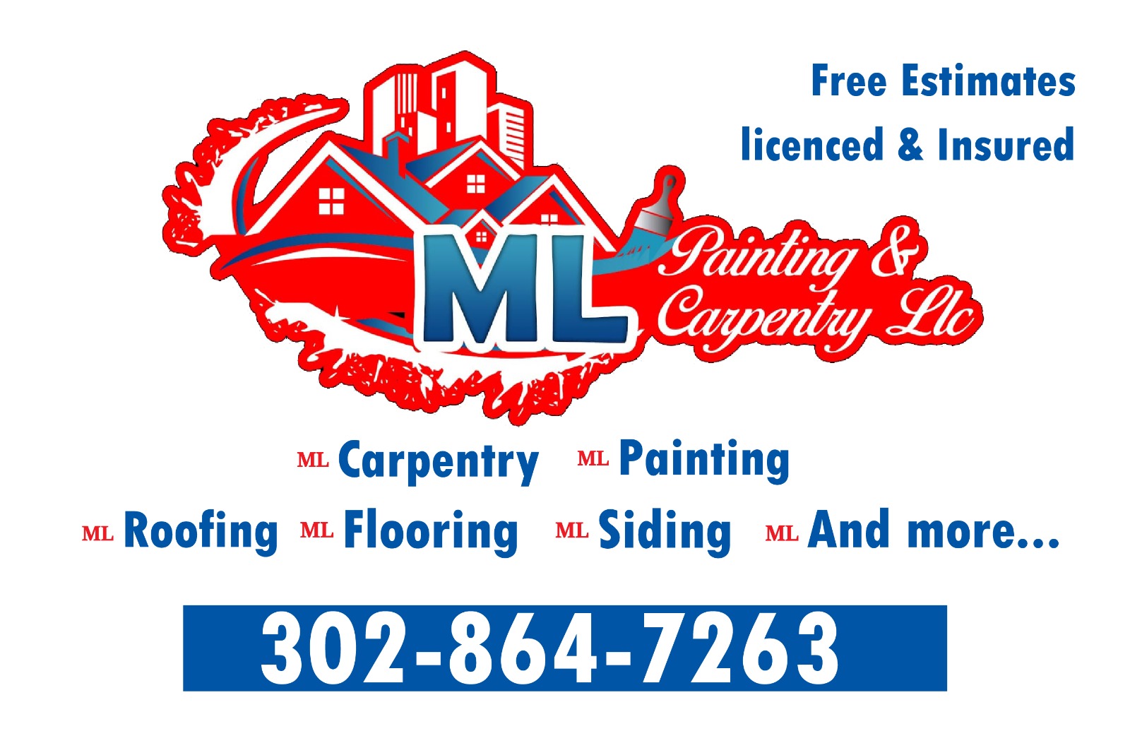 ML Painting & Carpentry, LLC Logo