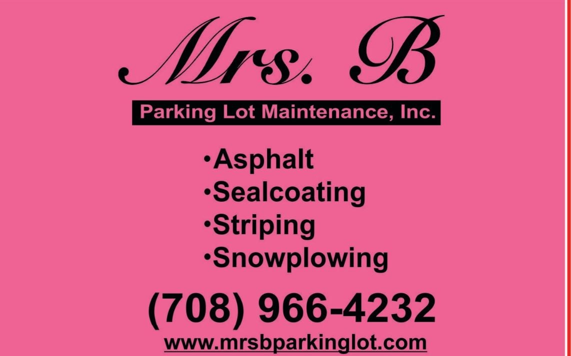 Mrs. B Parking Lot Maintenance Corp. Logo
