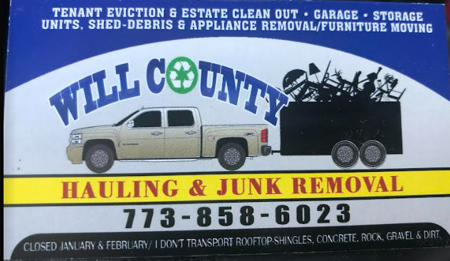 Will County Hauling & Junk Removal Logo