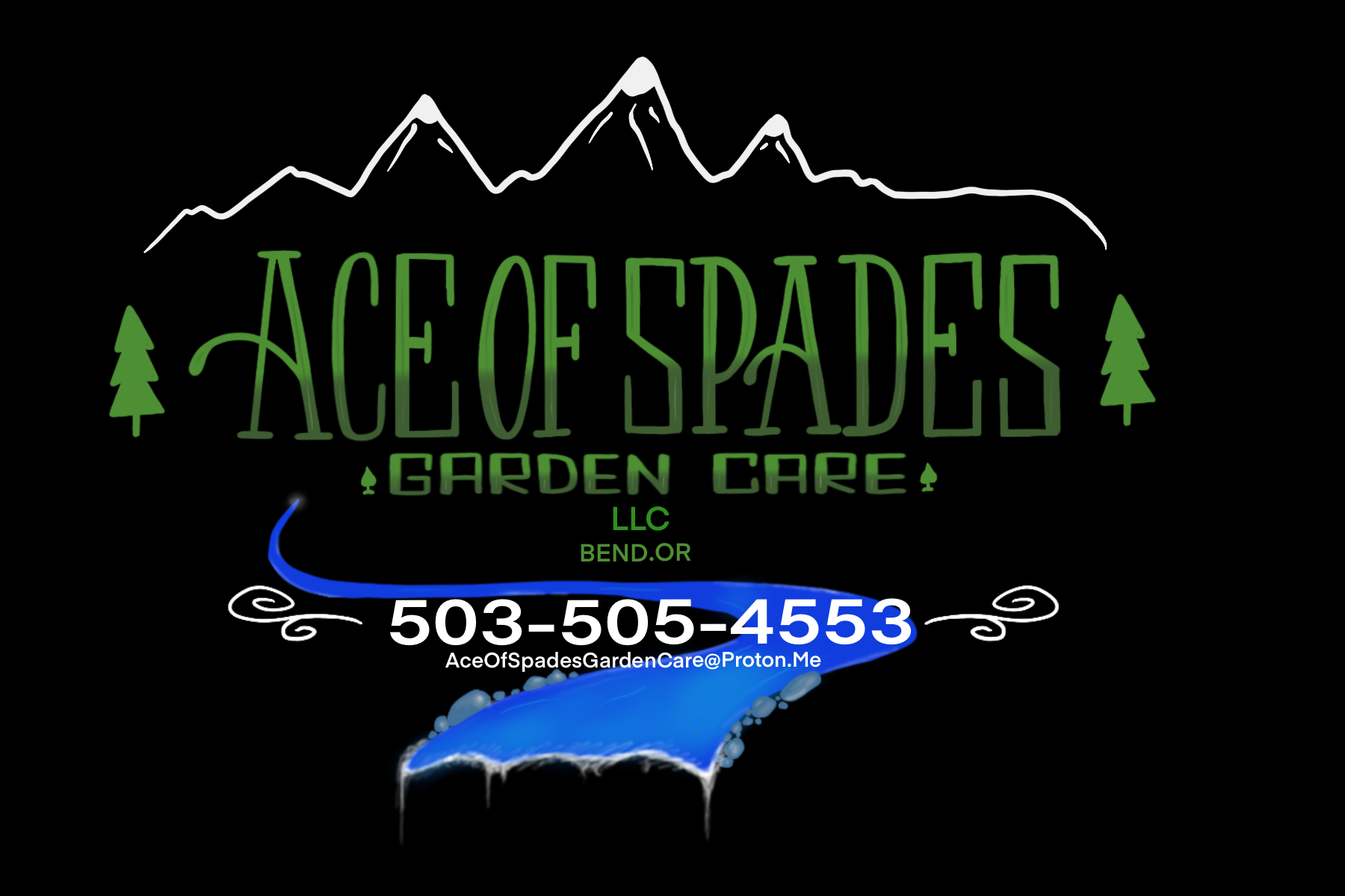 Ace of Spades Garden Care Logo