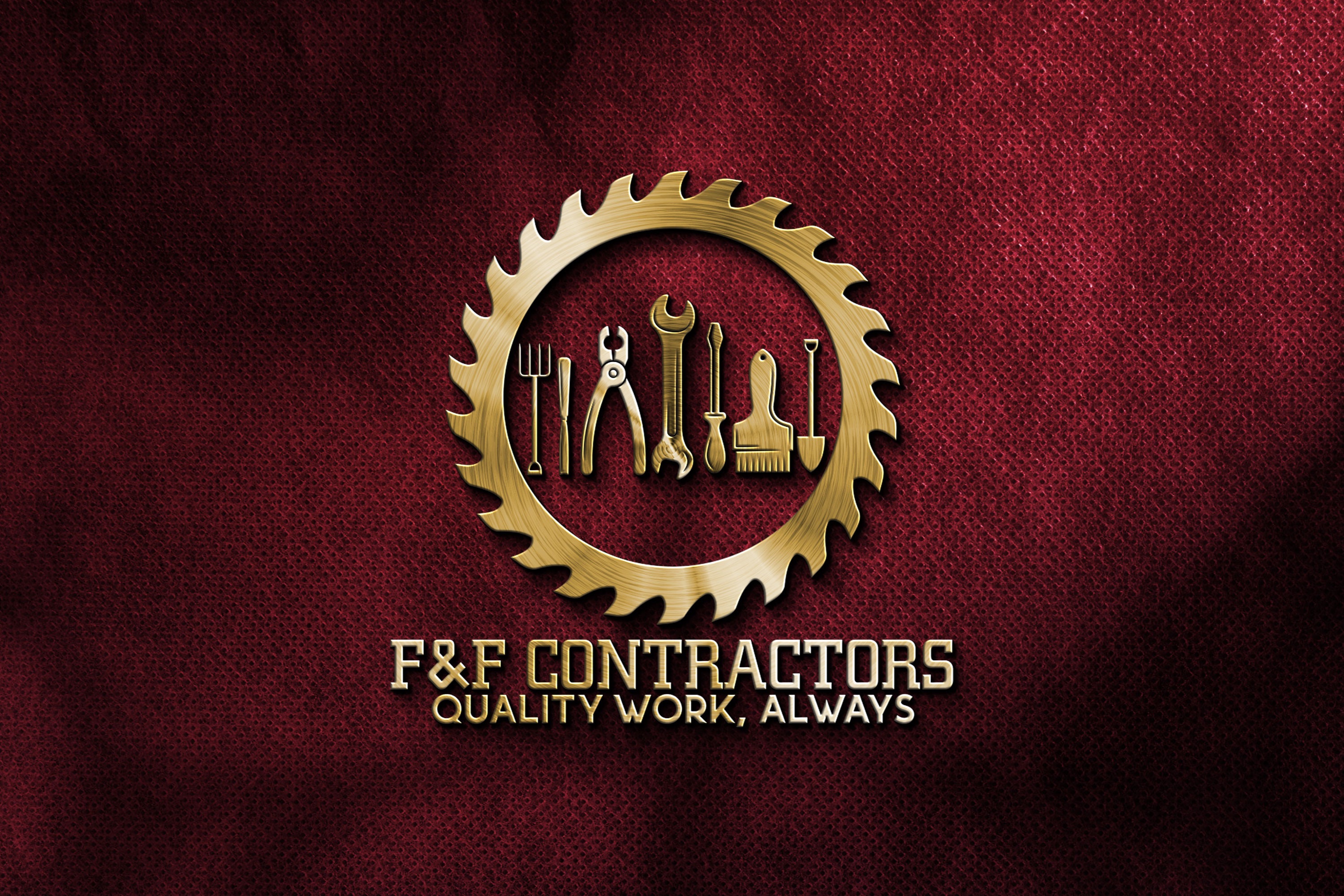 F&F Contractors Logo