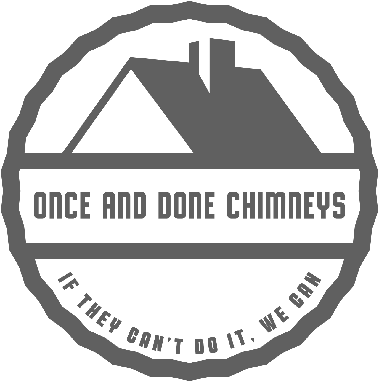 Once and Done Chimneys Logo