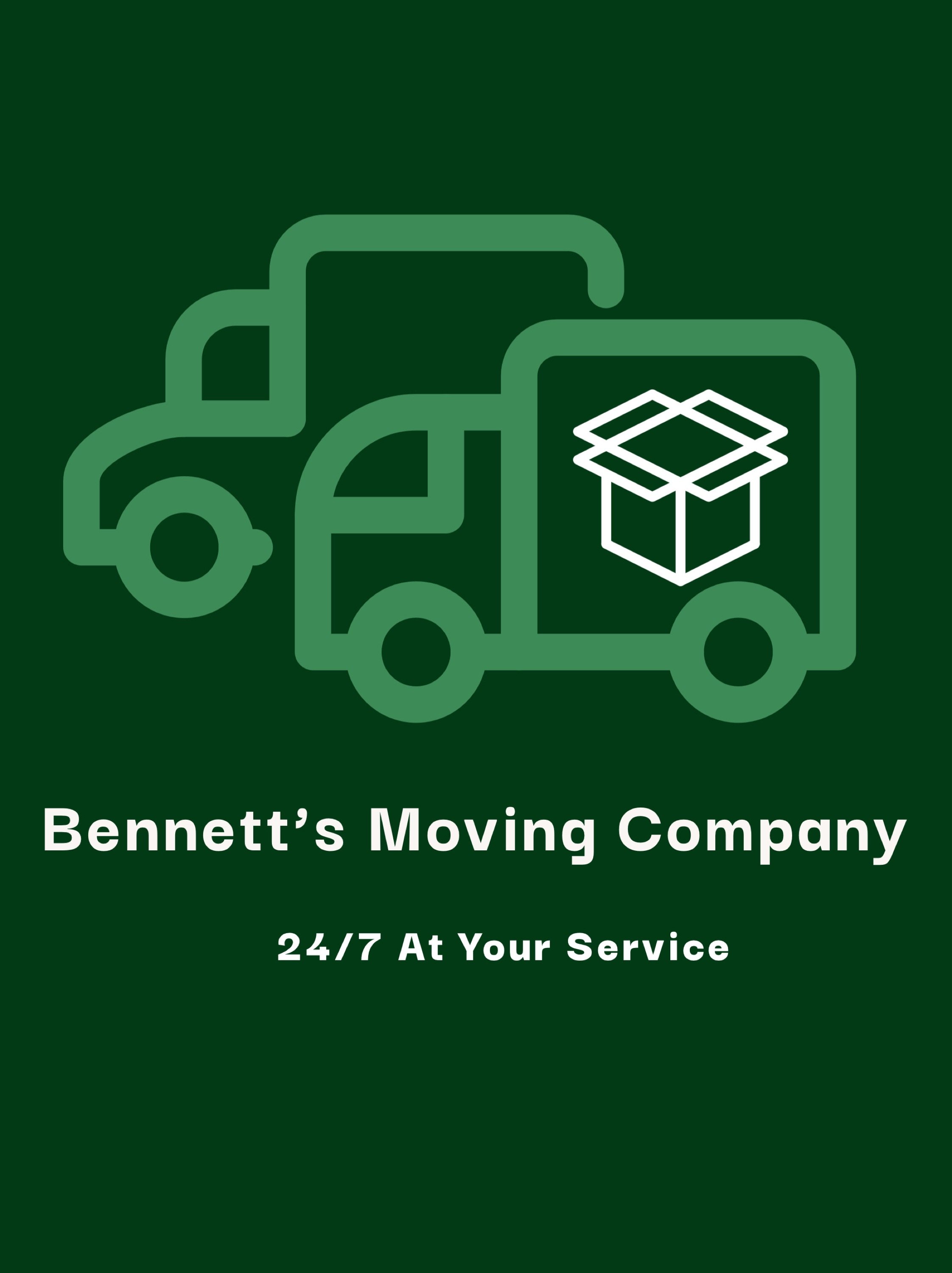 Bennett's Moving Company Logo